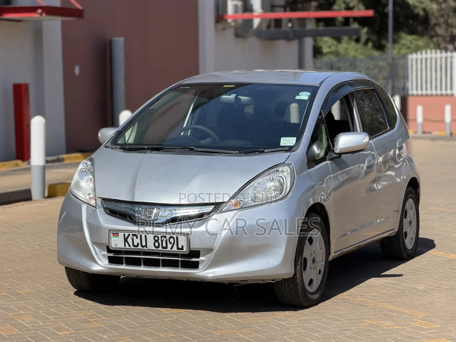Honda Fit 2012 Silver
