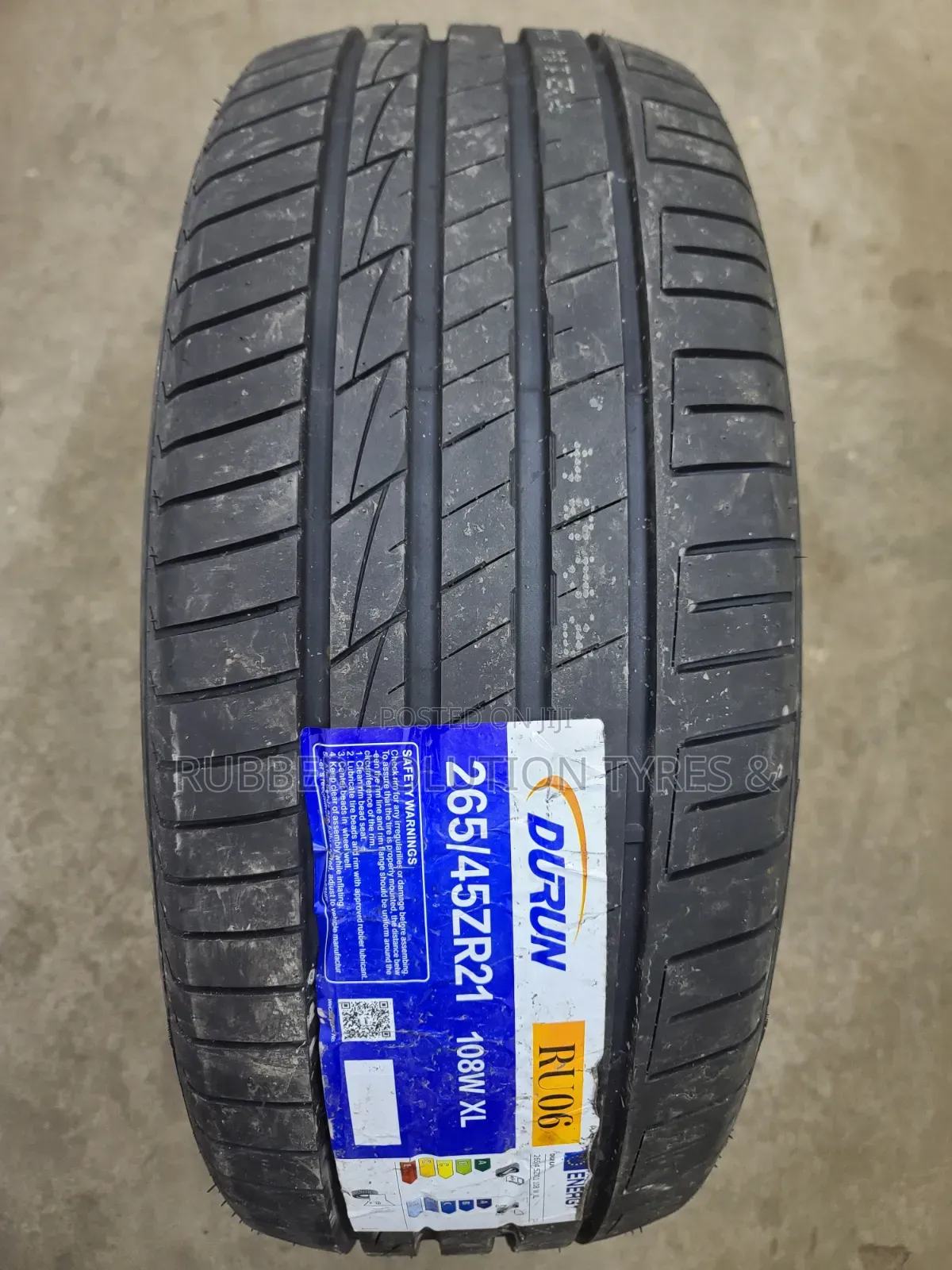 265 /45 R21 Durun Tyres 108w Xl Ru06 Highway
