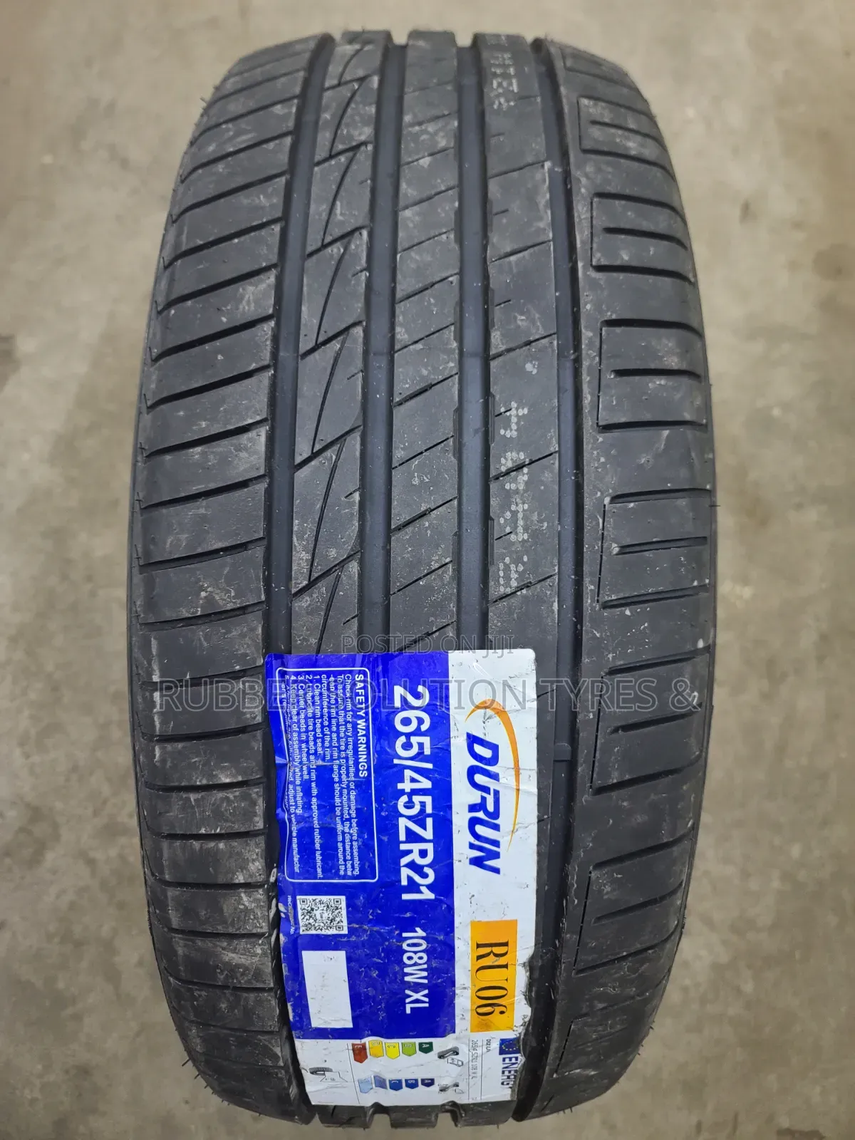 265 /45 R21 Durun Tyres 108w Xl Ru06 Highway