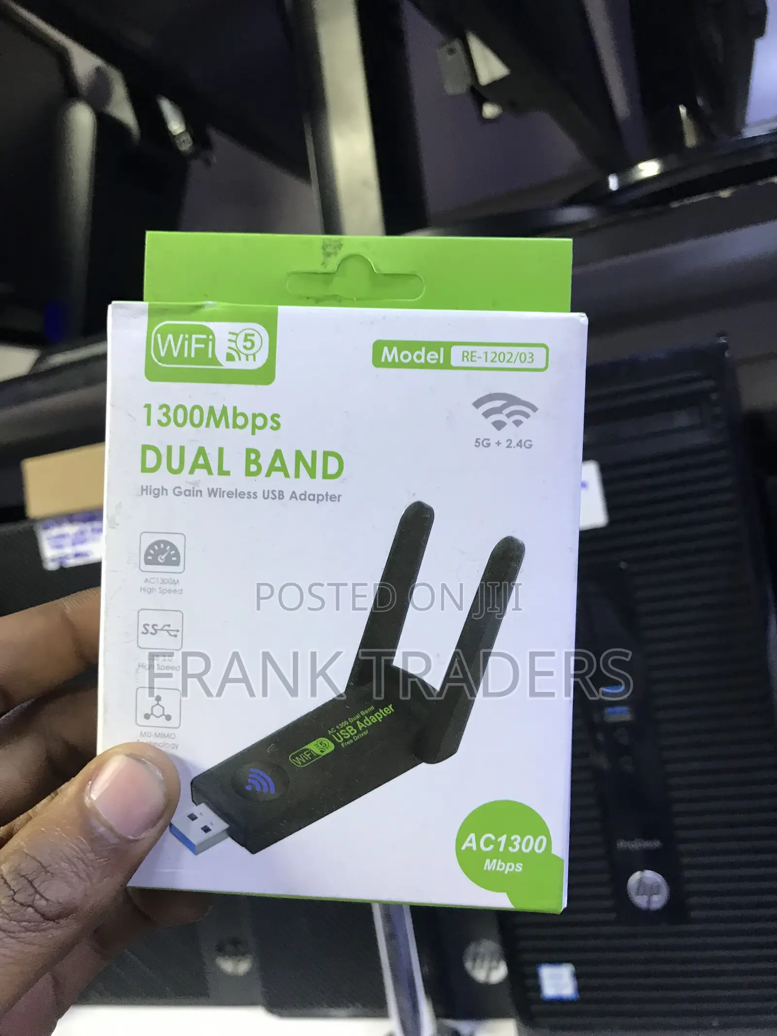 Wi-Fi USB Adapter AC 1300 MBPS
