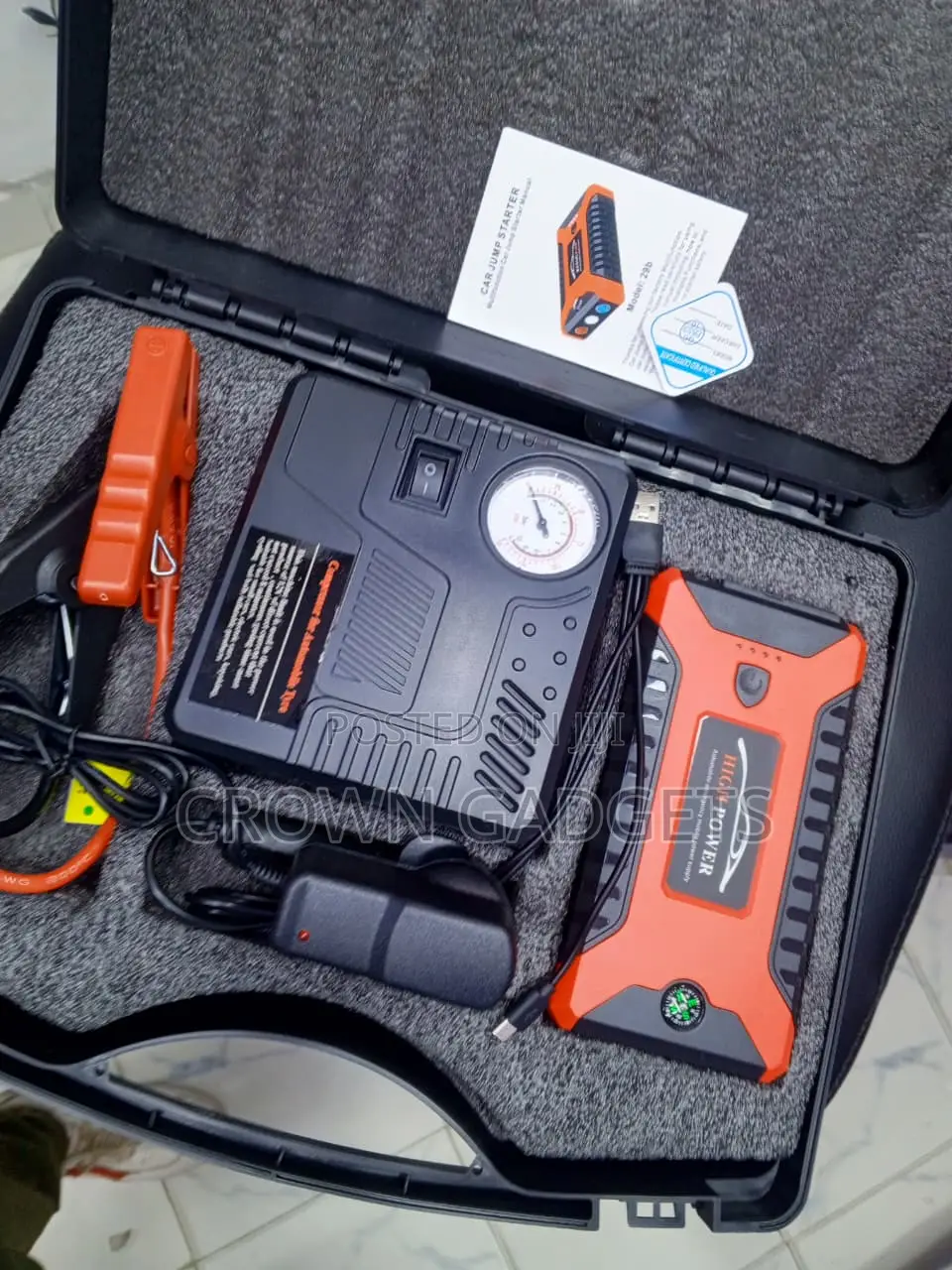 Jumpstarter With Inflator