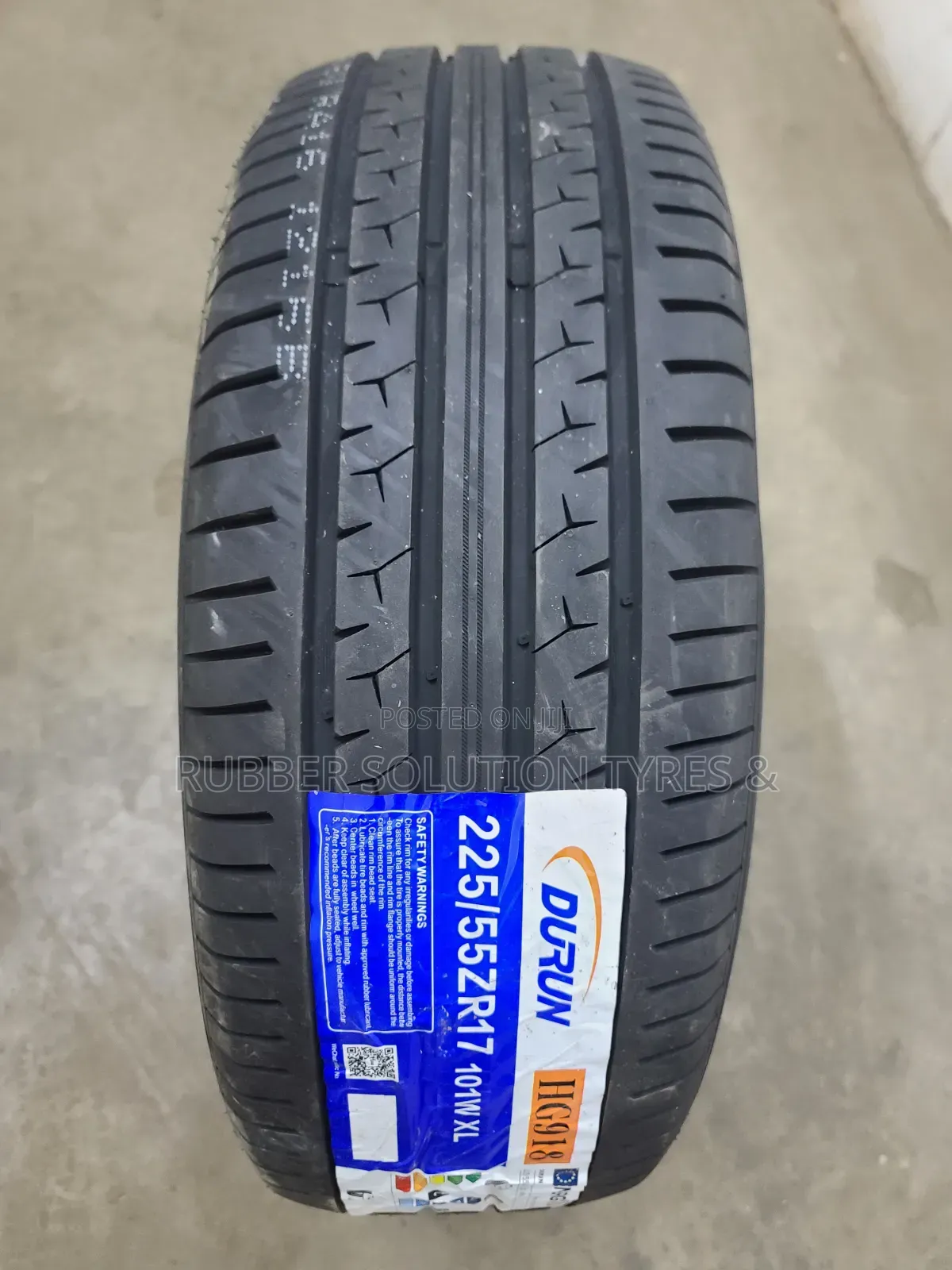 225 /55 R17 Durun Tyres 101w Xl Hg918 Highway