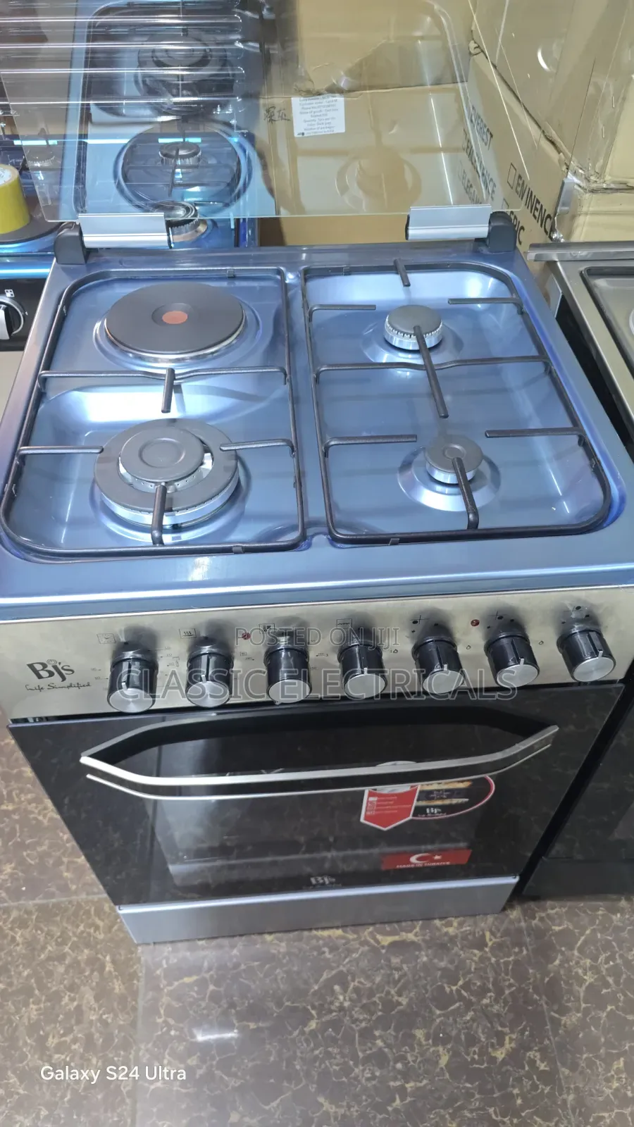 60*60 Standing Cooker With Turbo Fan,food Warmer,jet Valve at KSH 33500