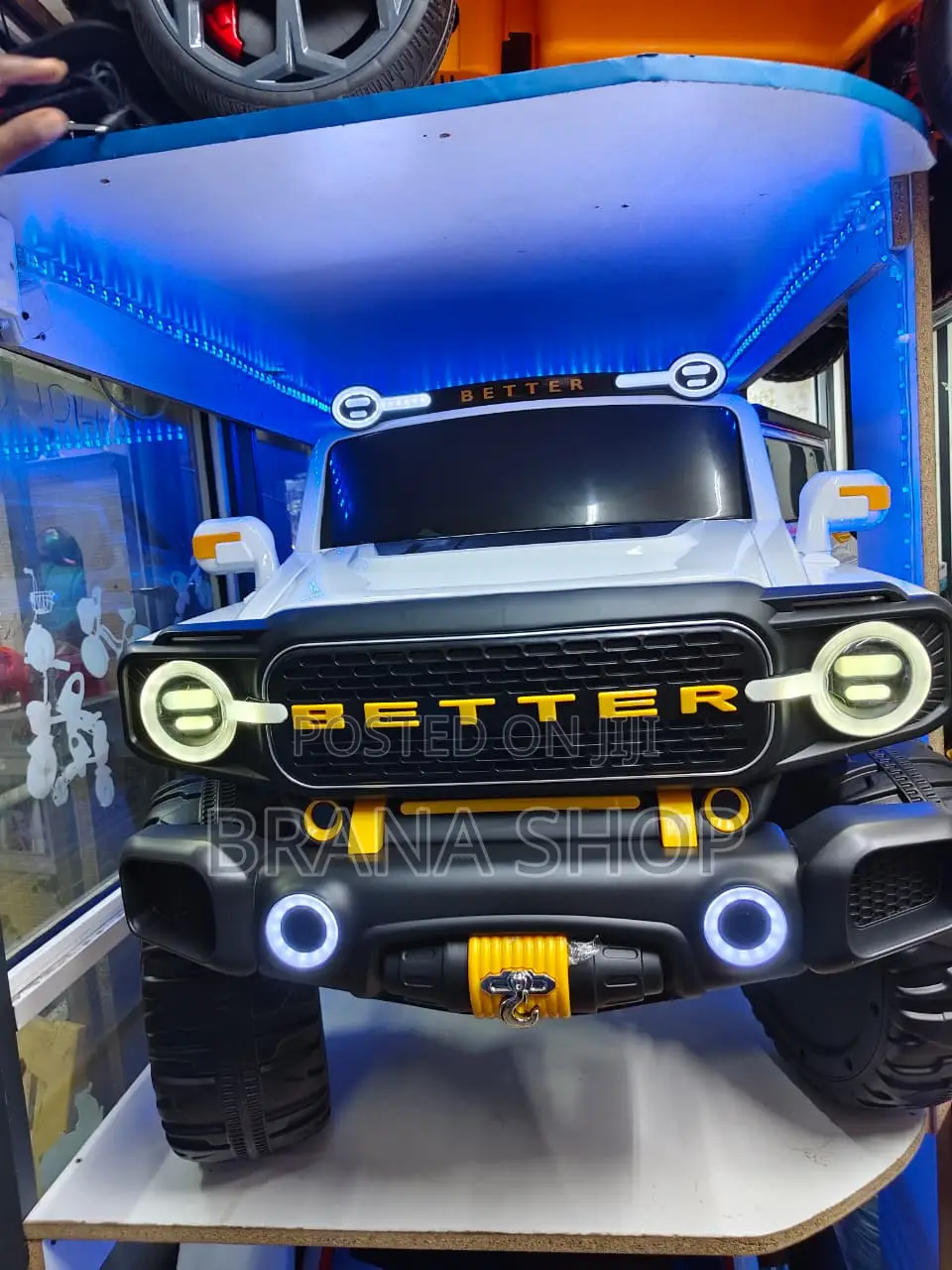 Kids Electric Toyota Land Cruiser LC300 Style Ride-on Car