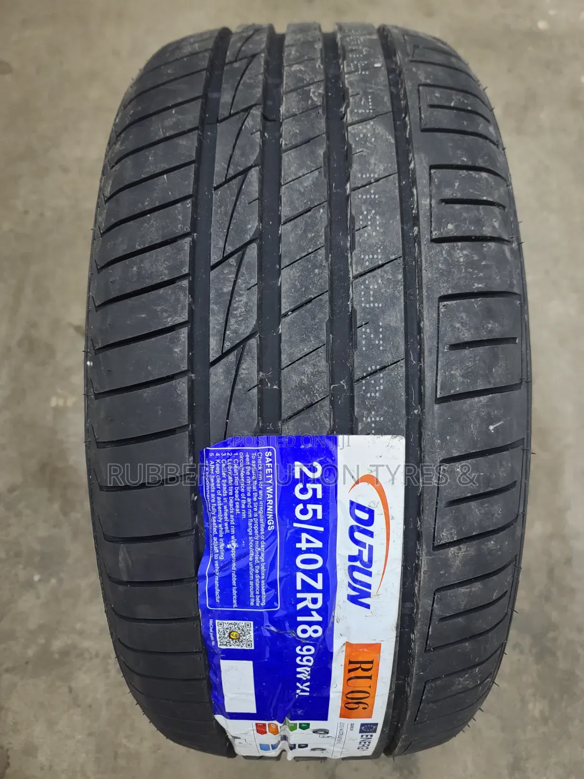 255 /40 R18 Durun Tyres 99w Xl Ru06 Highway