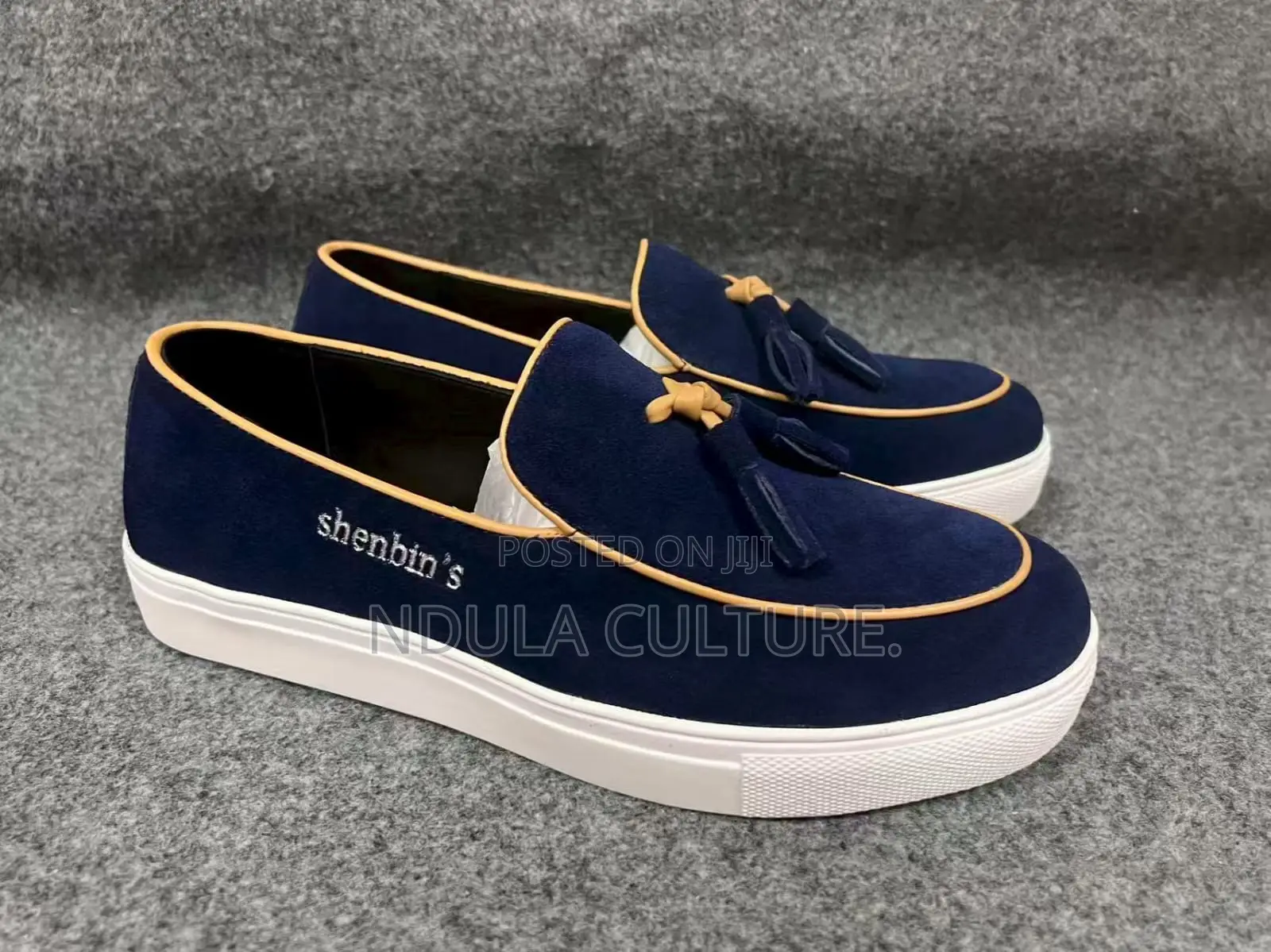 Shenbins Suede Loafers