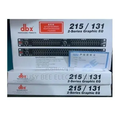 215/131 DBX Single Equalizer