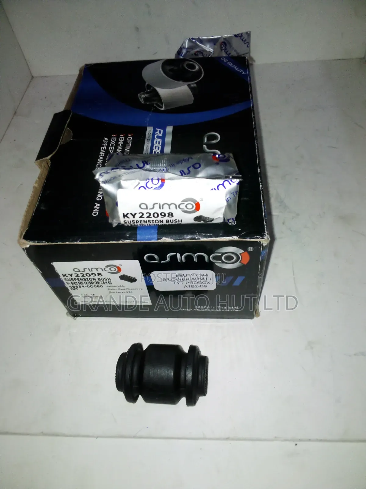 Lower Arm Bush Front Probox New Model