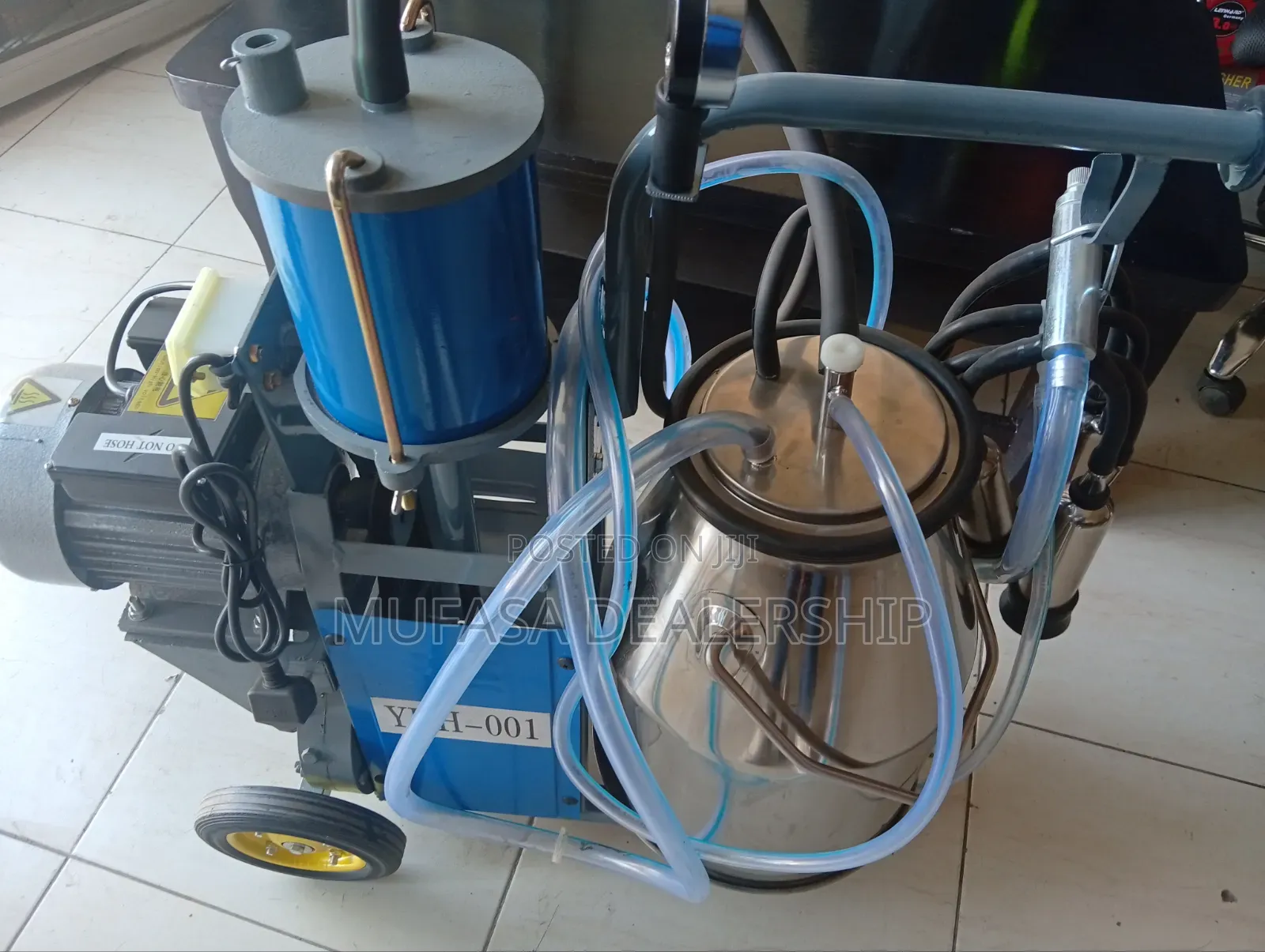 Electric Milking Machine 0.75Hp