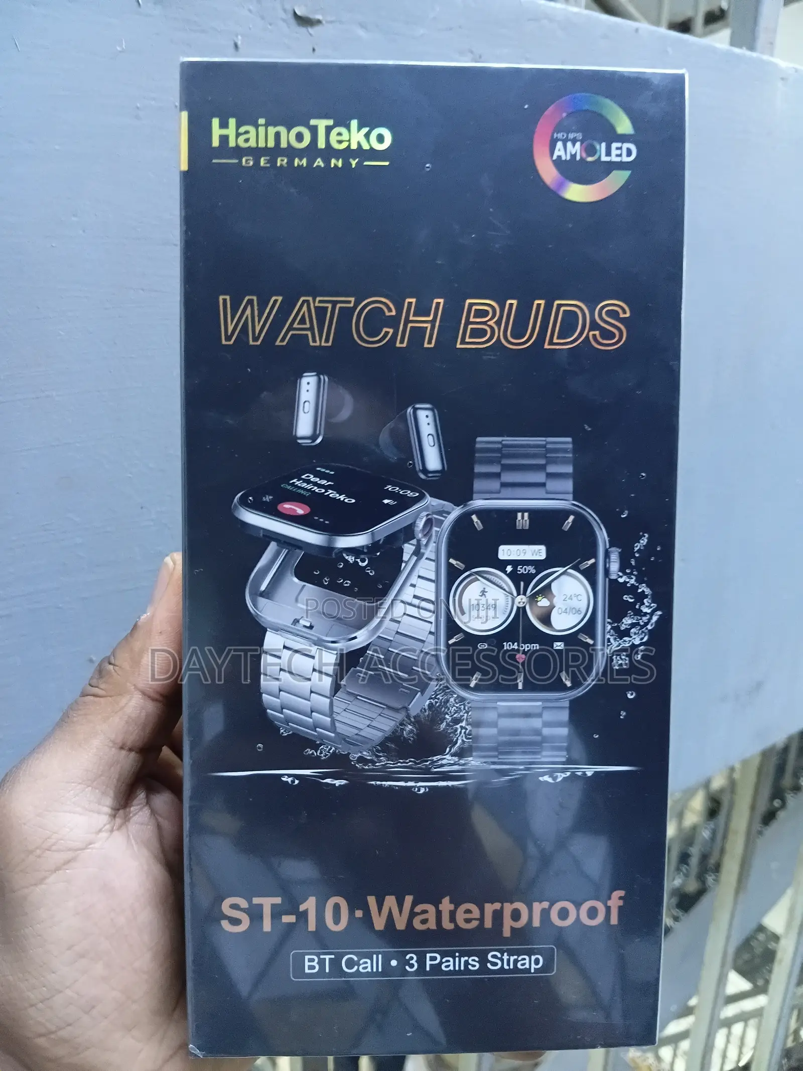 Haino Teko ST-10 Smartwatch + Earbuds