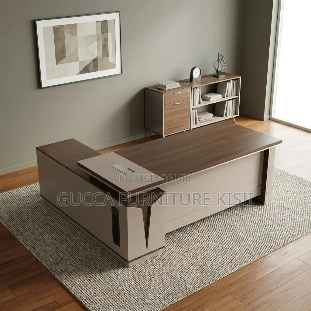 Office Desk; 1.8M Executive L-Shaped Office Desk