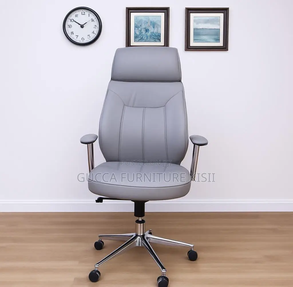Office Chair; High Back Leather Office Chair