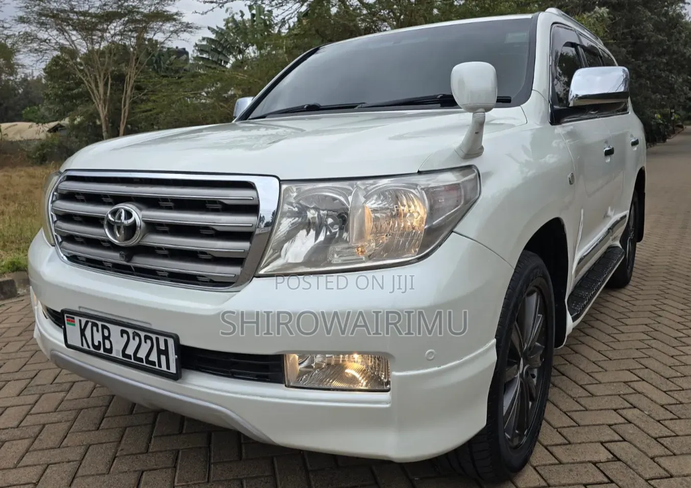 Toyota Land Cruiser 2008 Off white