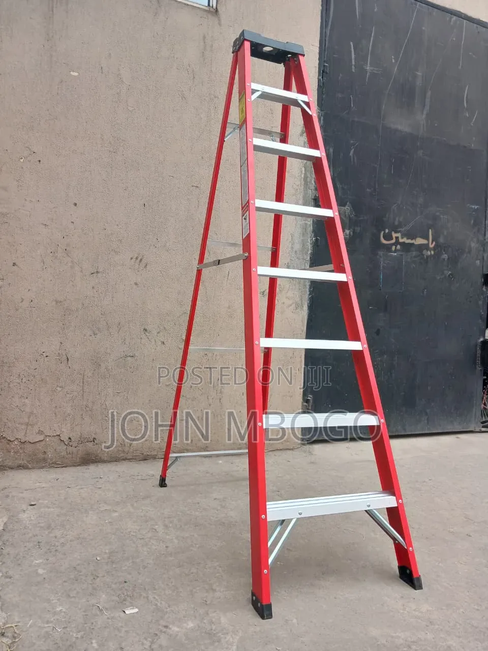 Single Fibreglass Step Ladder