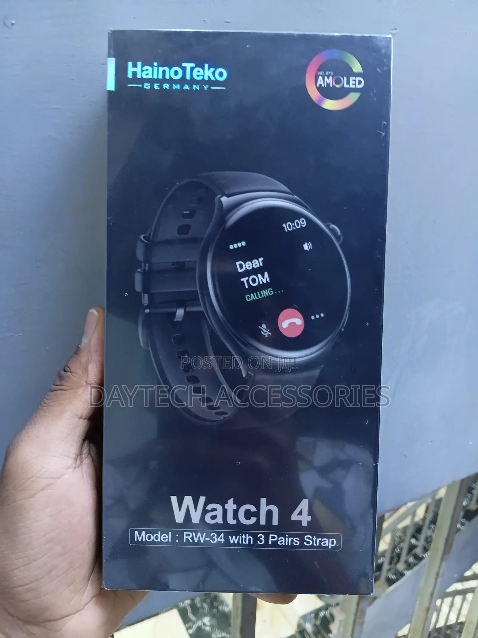 Haino Teko RW-34 Smart Watch With AMOLED HD Display