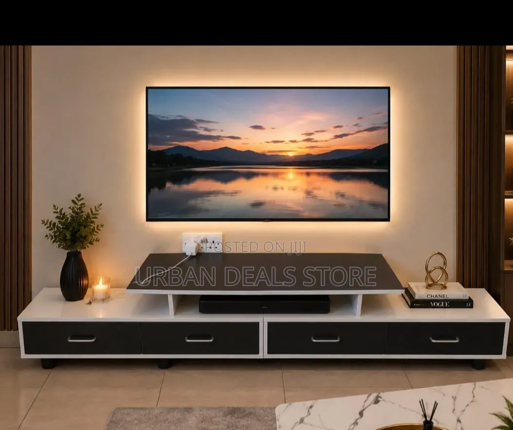 Imported Executive TV Stand With Drawers