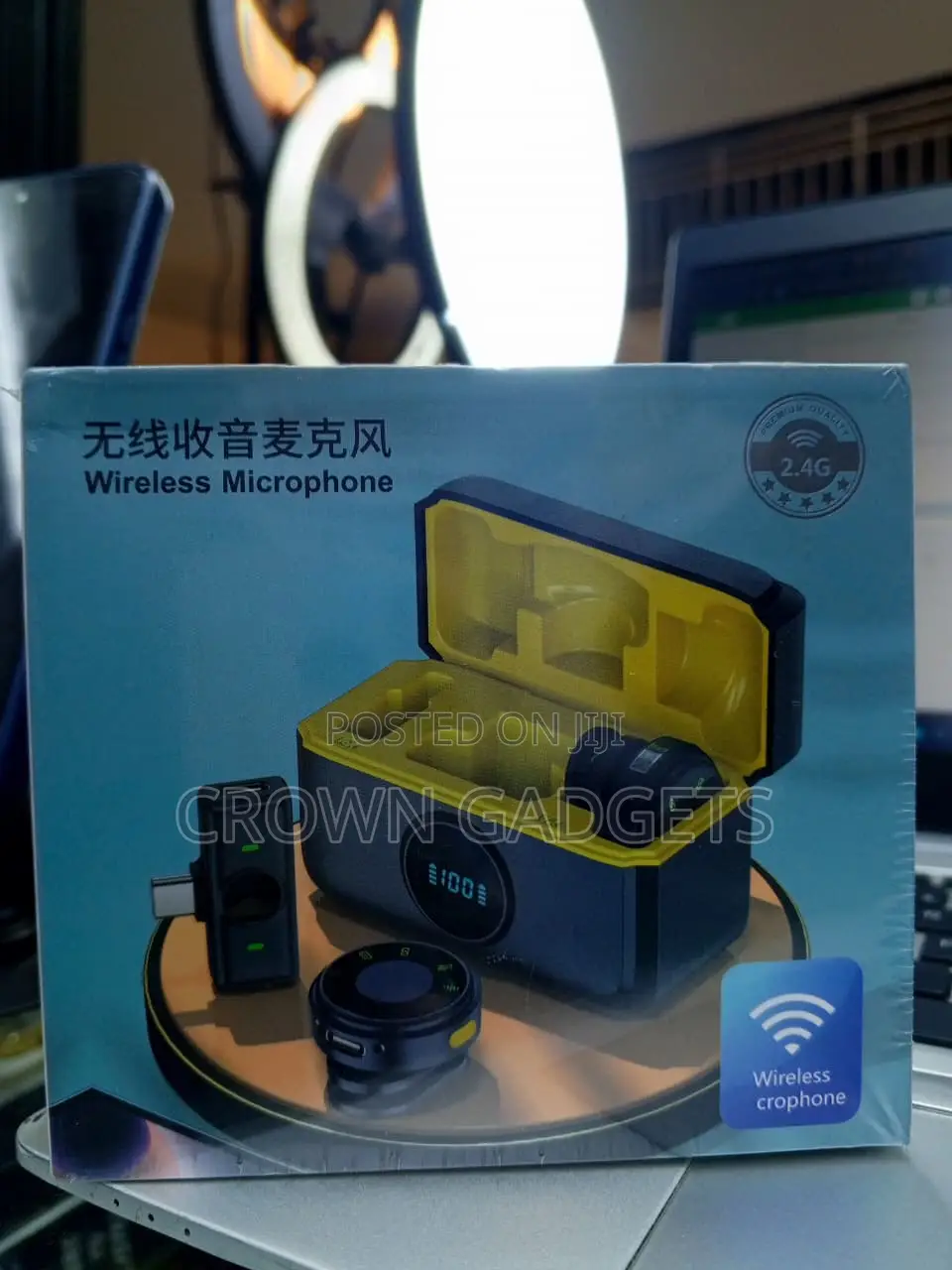 Dual Wireless Clip-on Microphone With Type-C Receiver