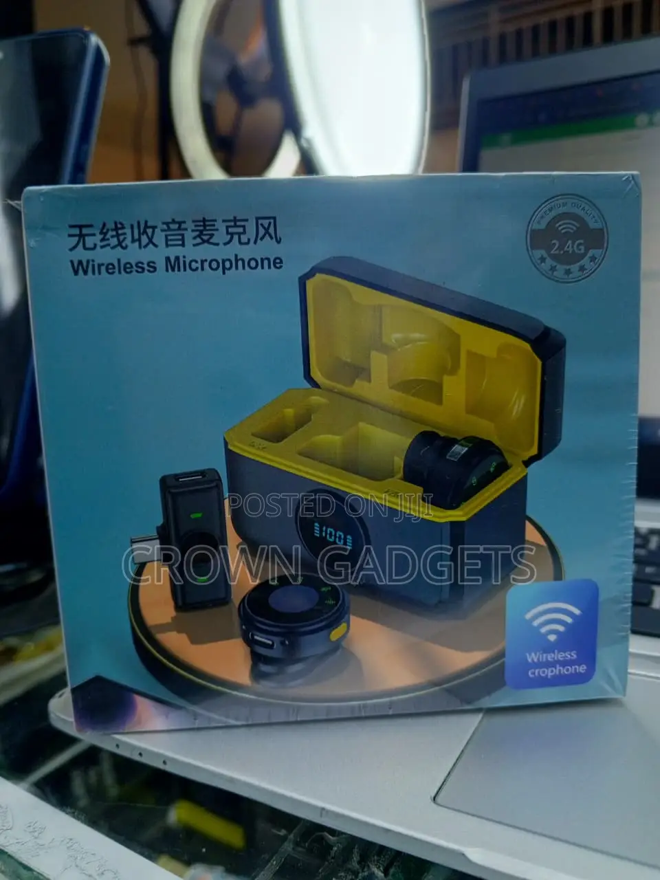 Dual Wireless Clip-on Microphone With Type-C Receiver