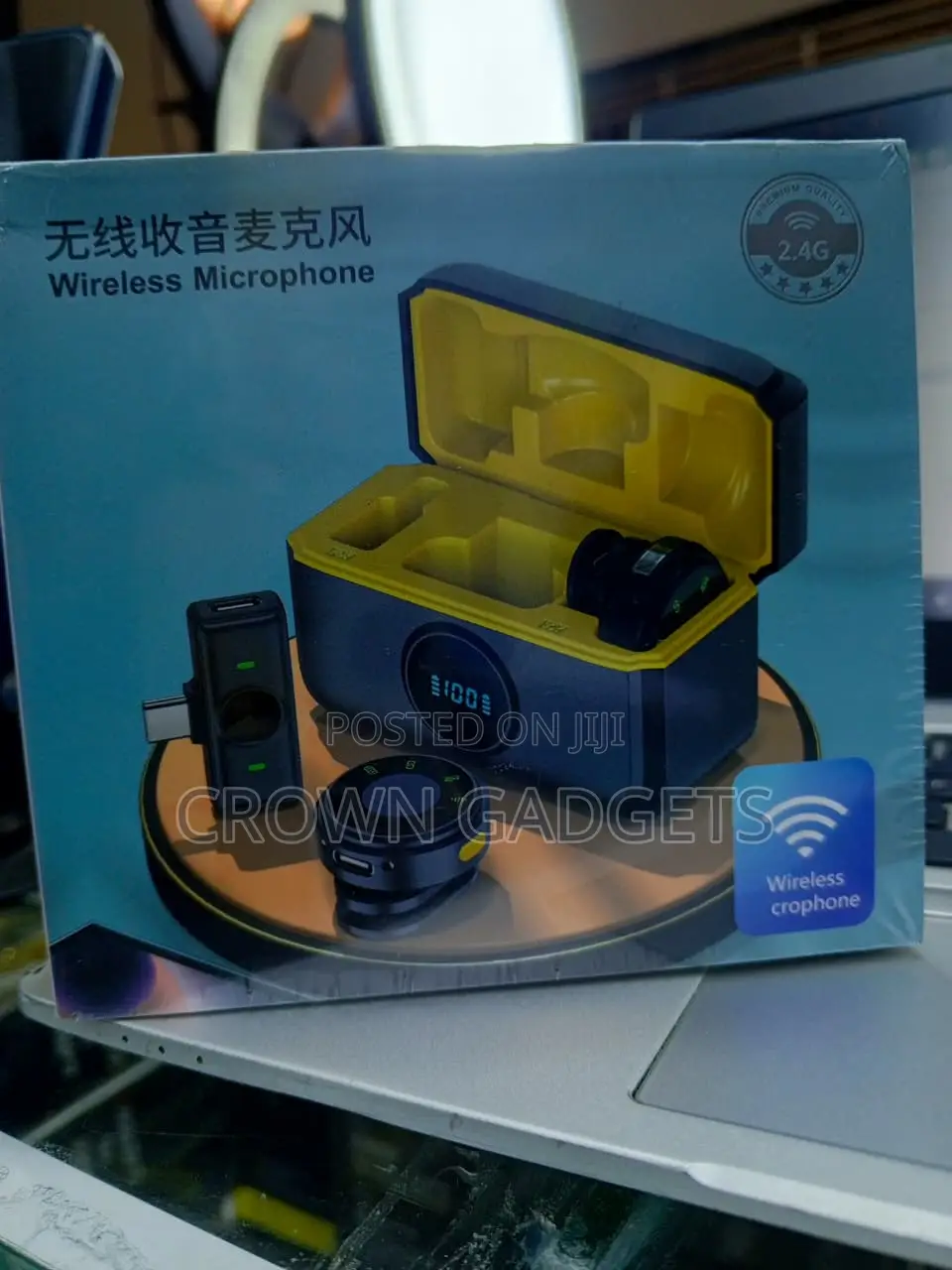 Wireless Lavalier Mic With Noise Reduction Type-C