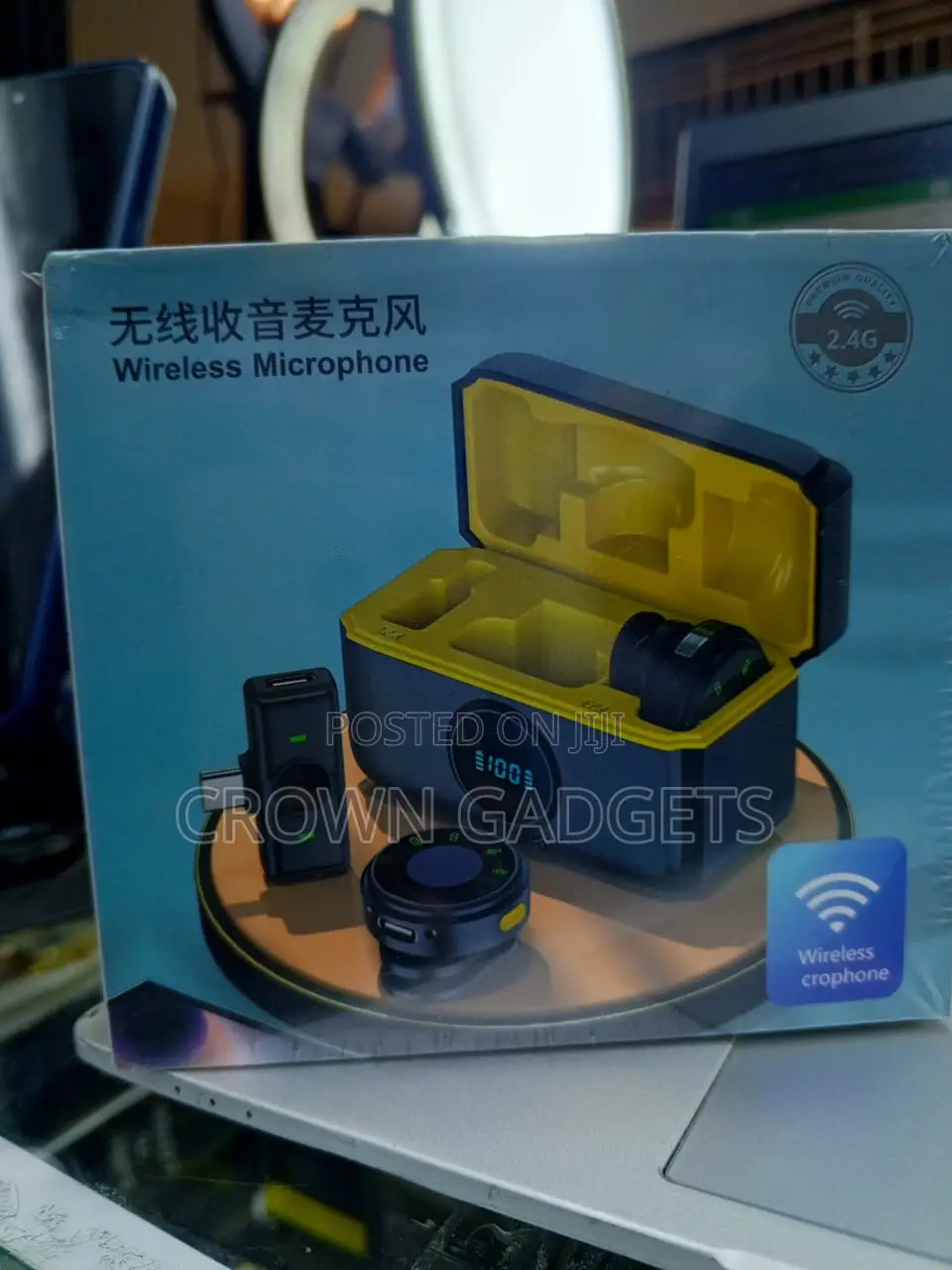 Wireless Lavalier Mic With Noise Reduction Type-C