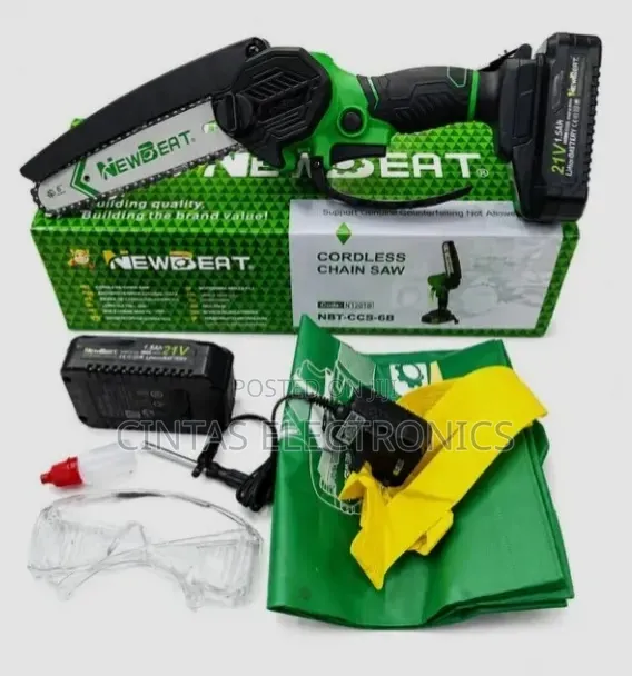 Newbeat 6-Inch 21V Cordless Chainsaw