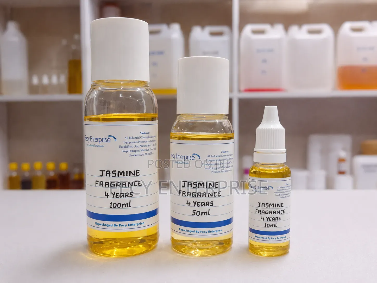 Jasmine Fragrance (Scent Oil) – 100% Pure Perfume / Scent Oil