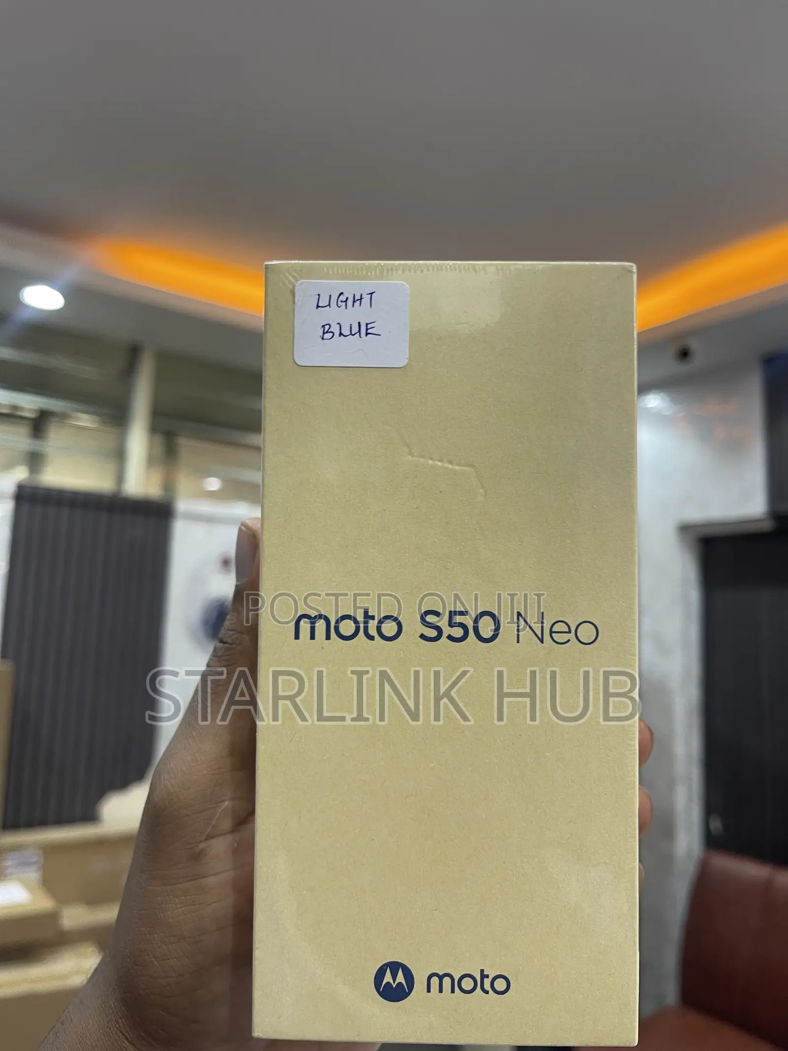 New Motorola S50 Neo 256 GB Blue