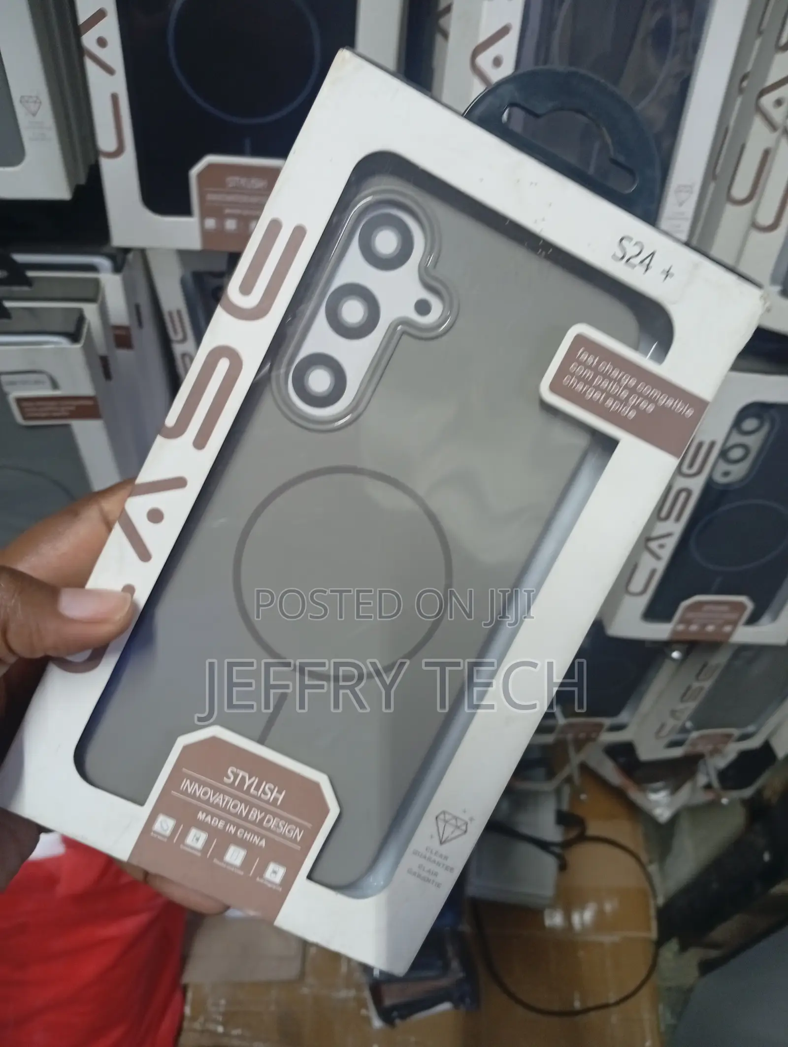 MagSafe-compatible Phone Case Packaged for the Samsung Galaxy S24+