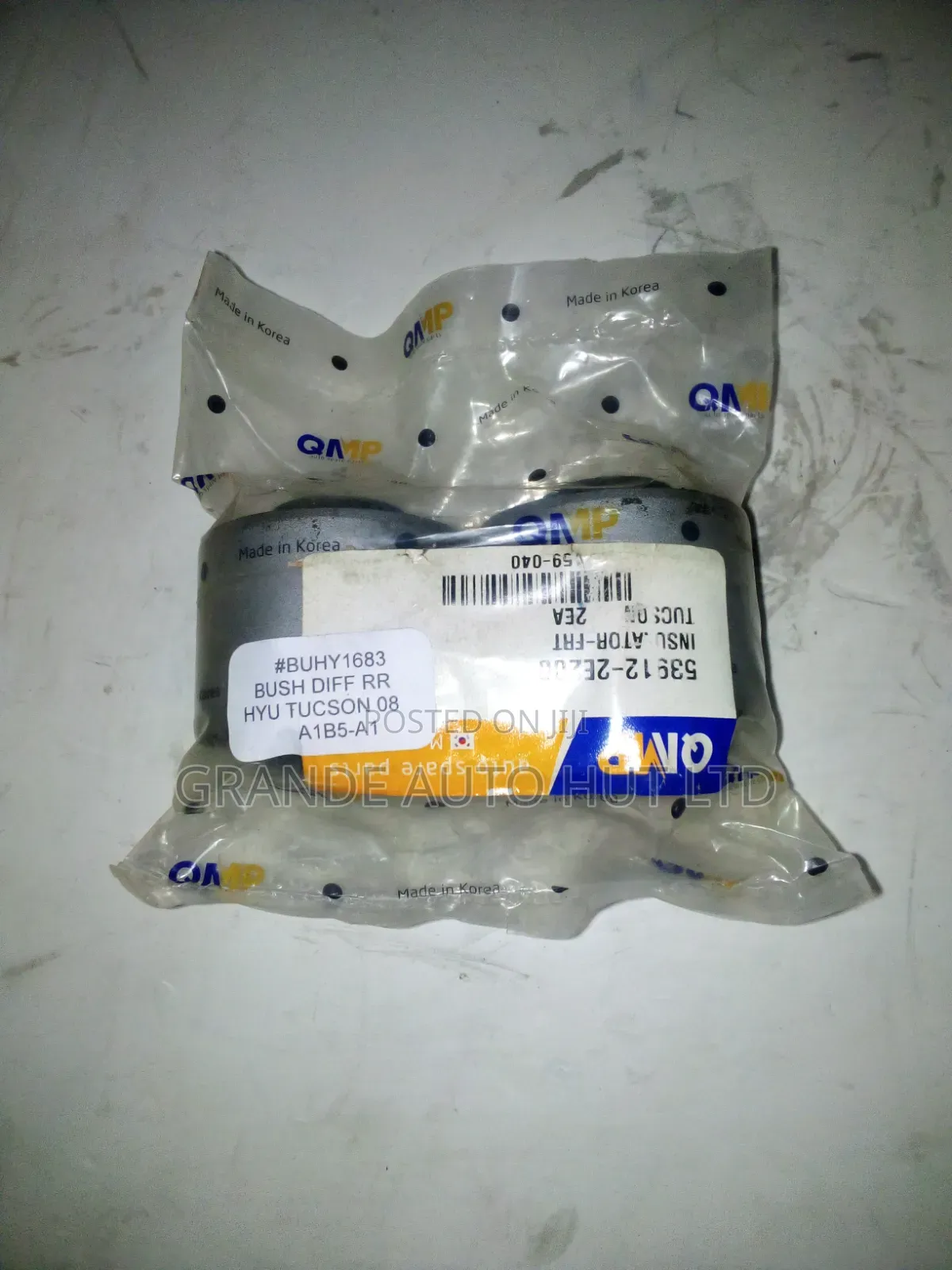 Bush Diff Rear Hyundai Tucson 2008