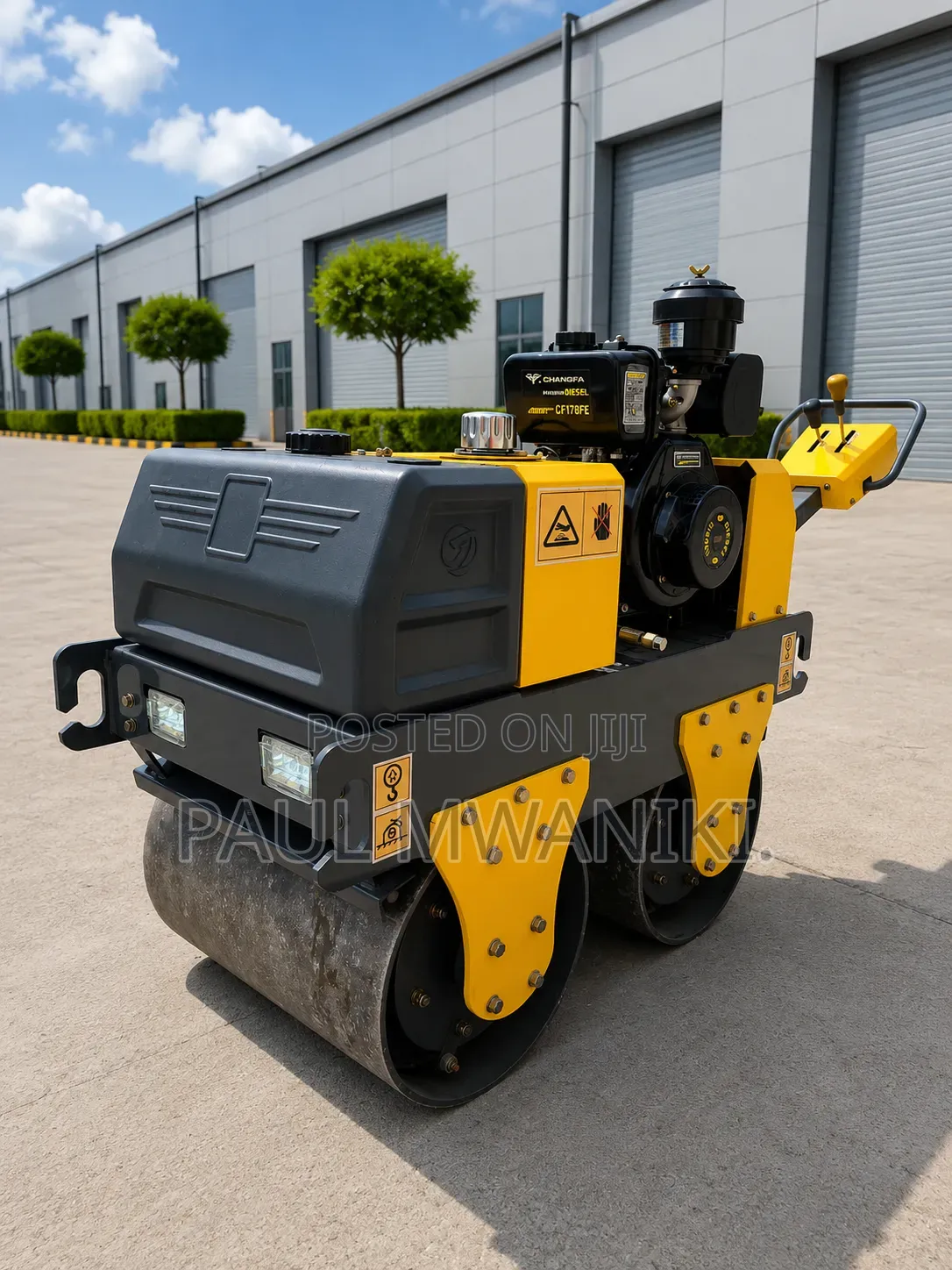 Heavy-Duty Diesel Road Roller