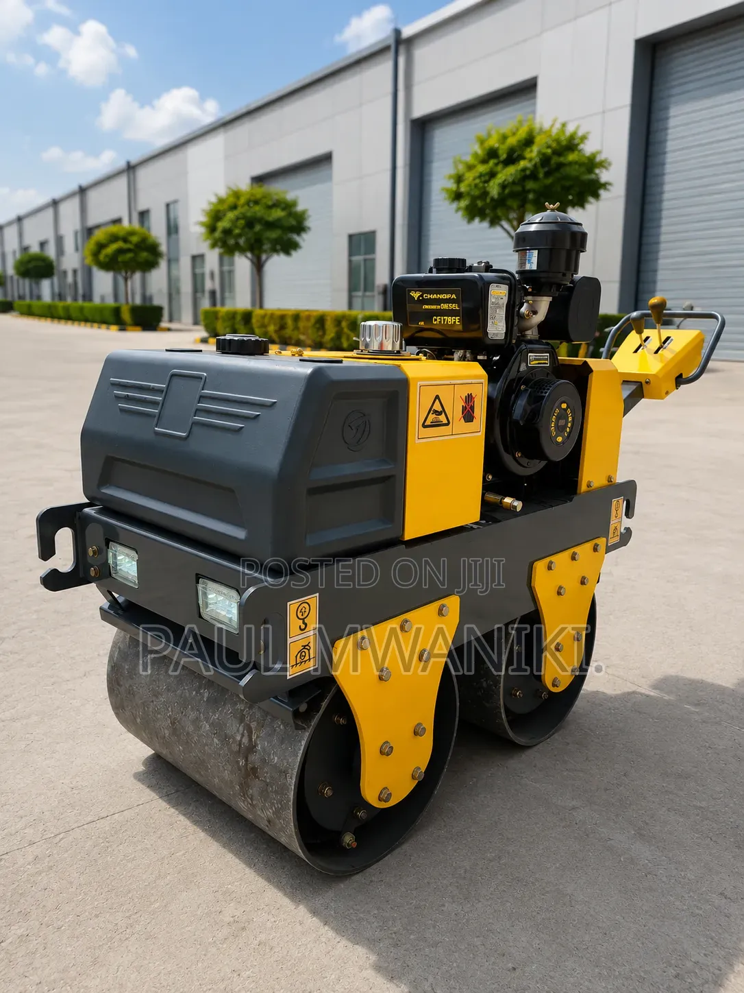 Heavy-Duty Diesel Road Roller