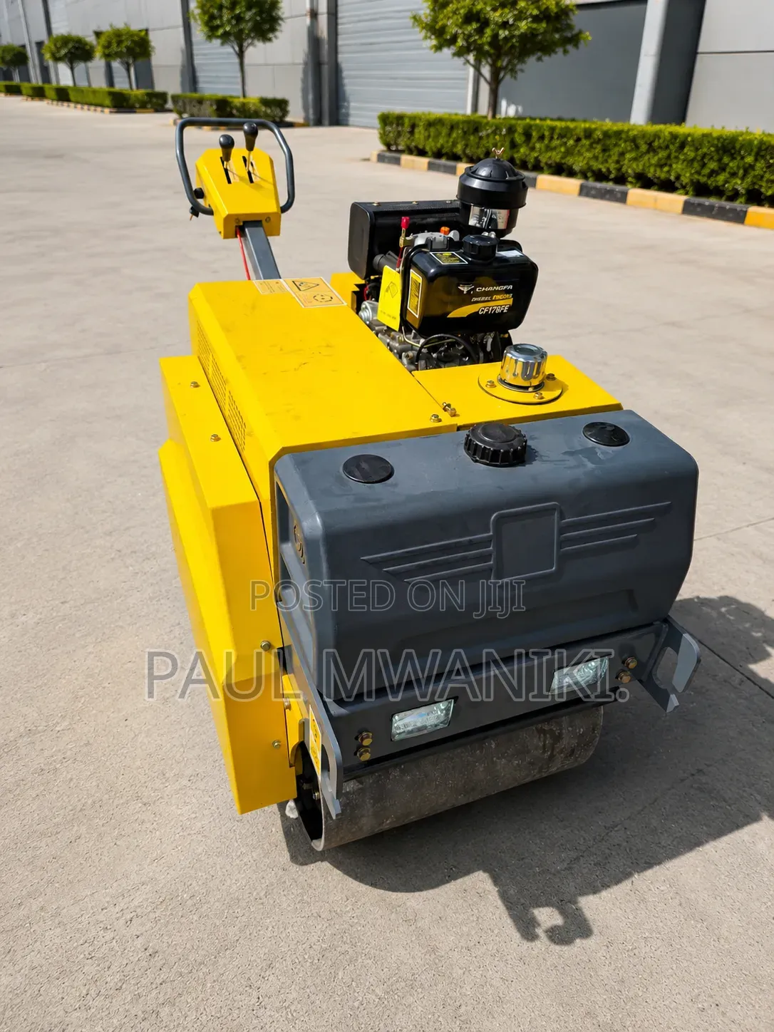Heavy-Duty Diesel Road Roller