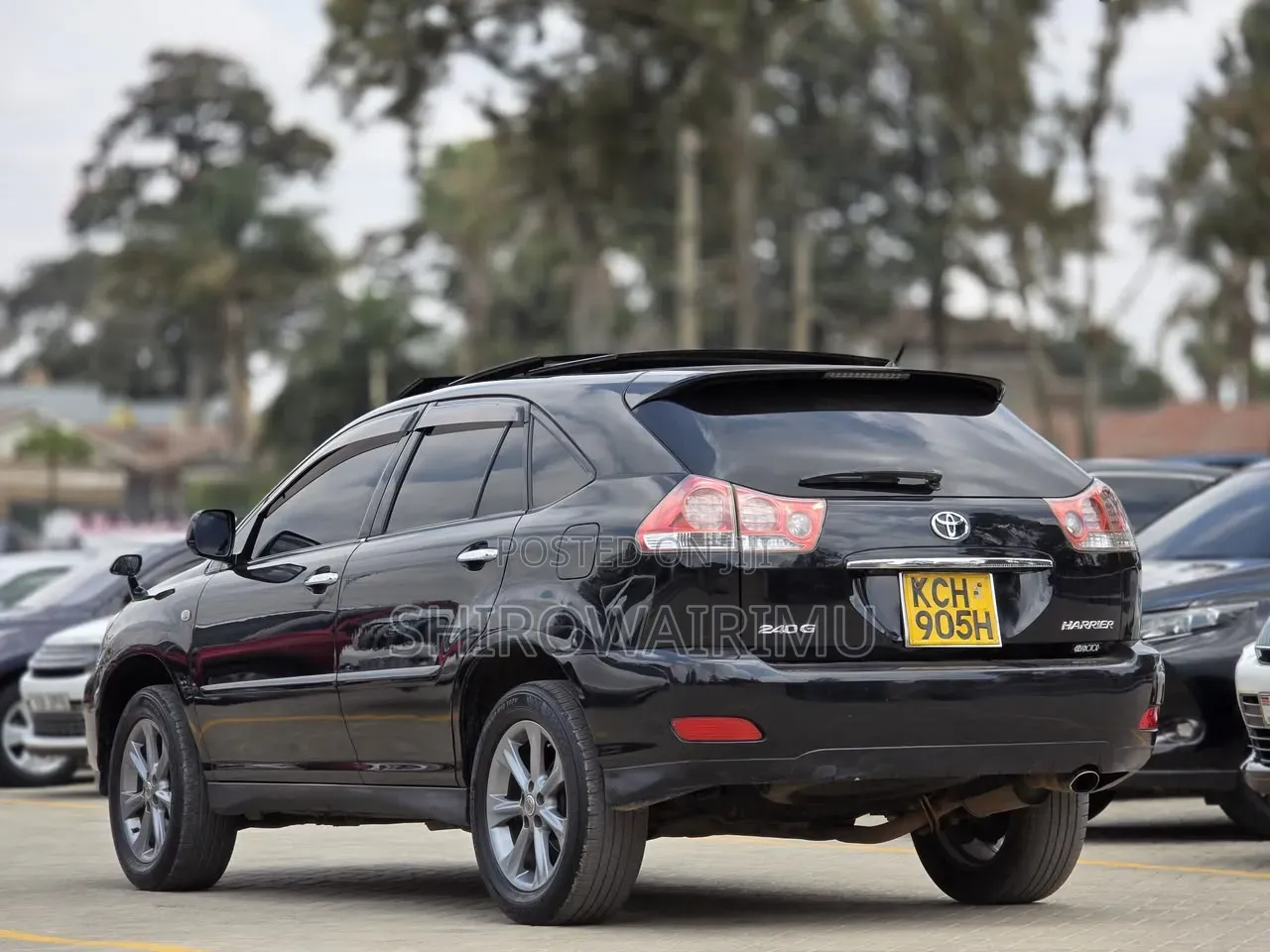 Toyota Harrier 2010 Black