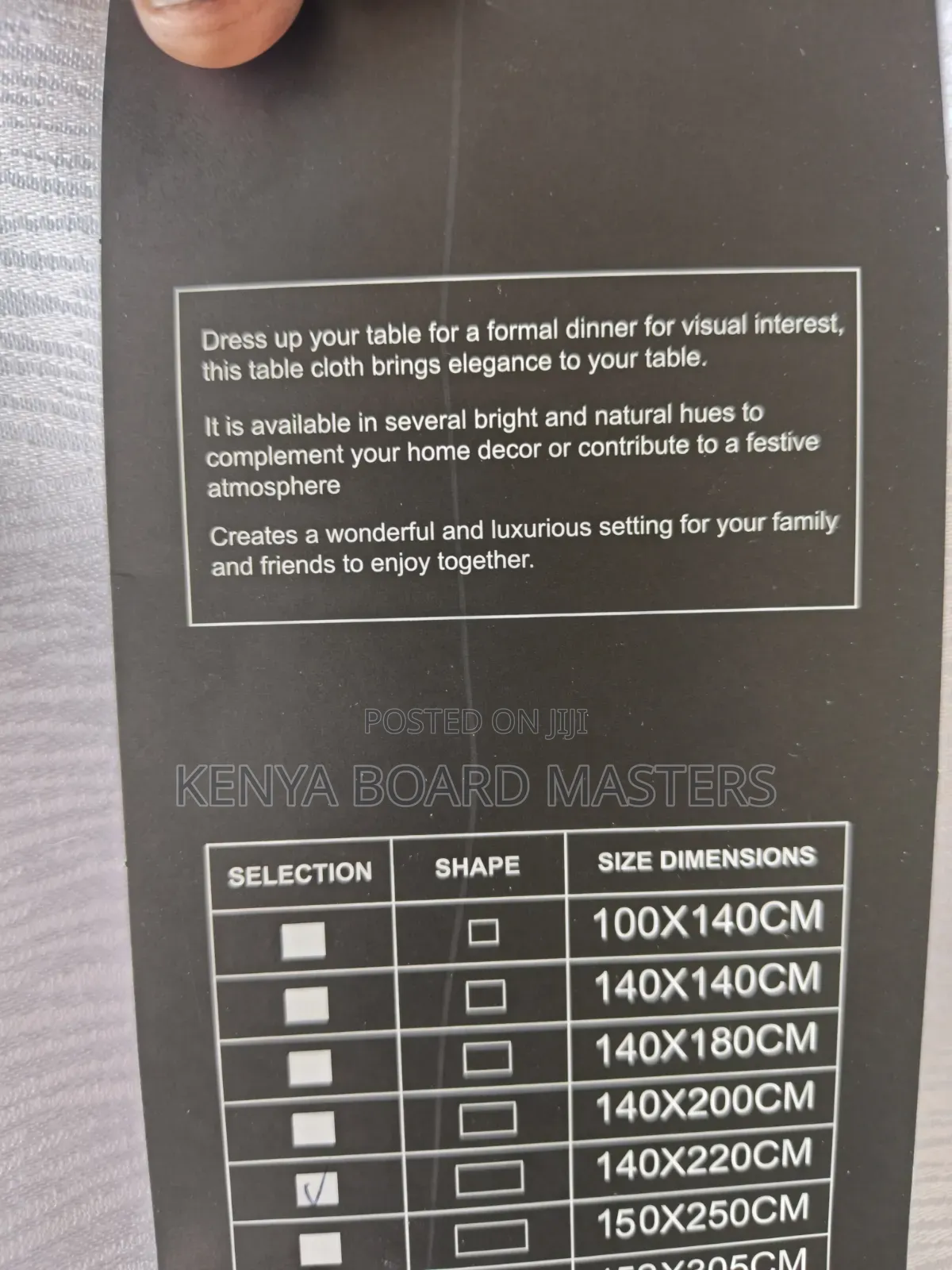 Table Cloth, Waterproof Table Cloth