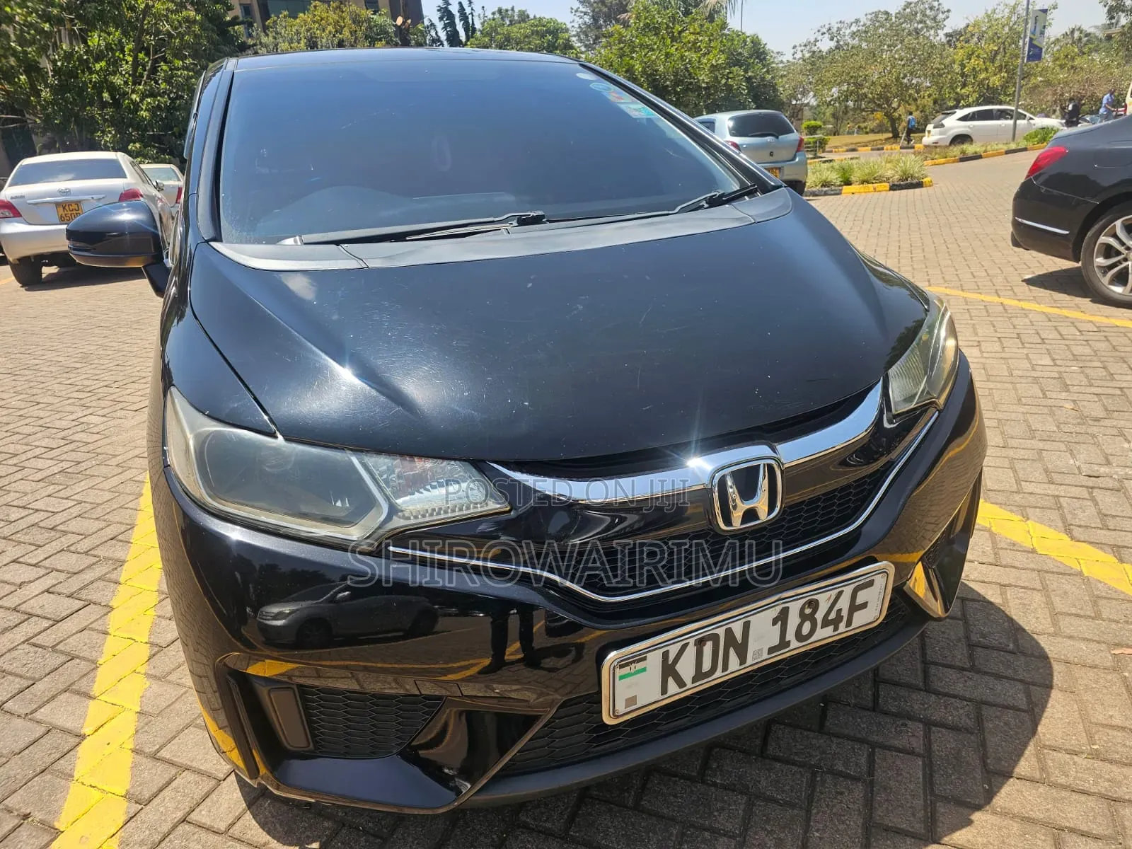 Honda Fit 2016 Matt Black