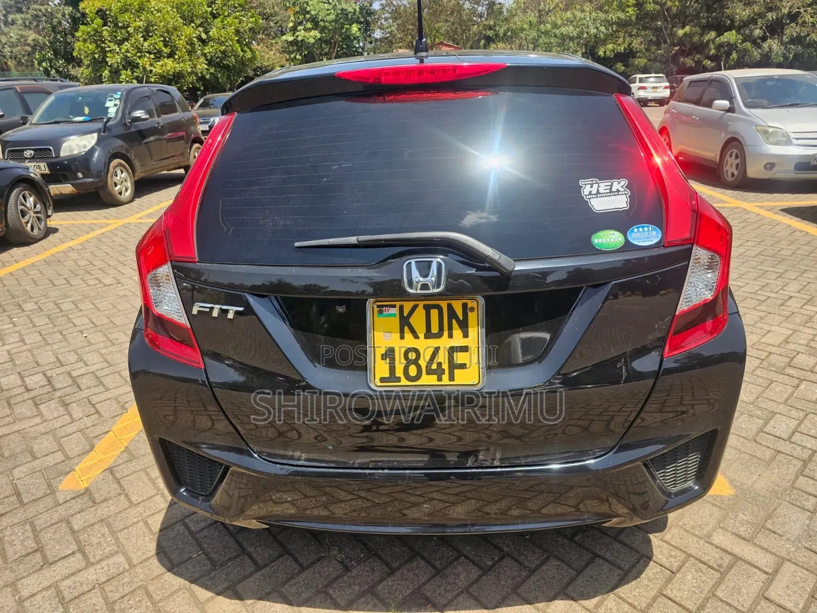 Honda Fit 2016 Matt Black