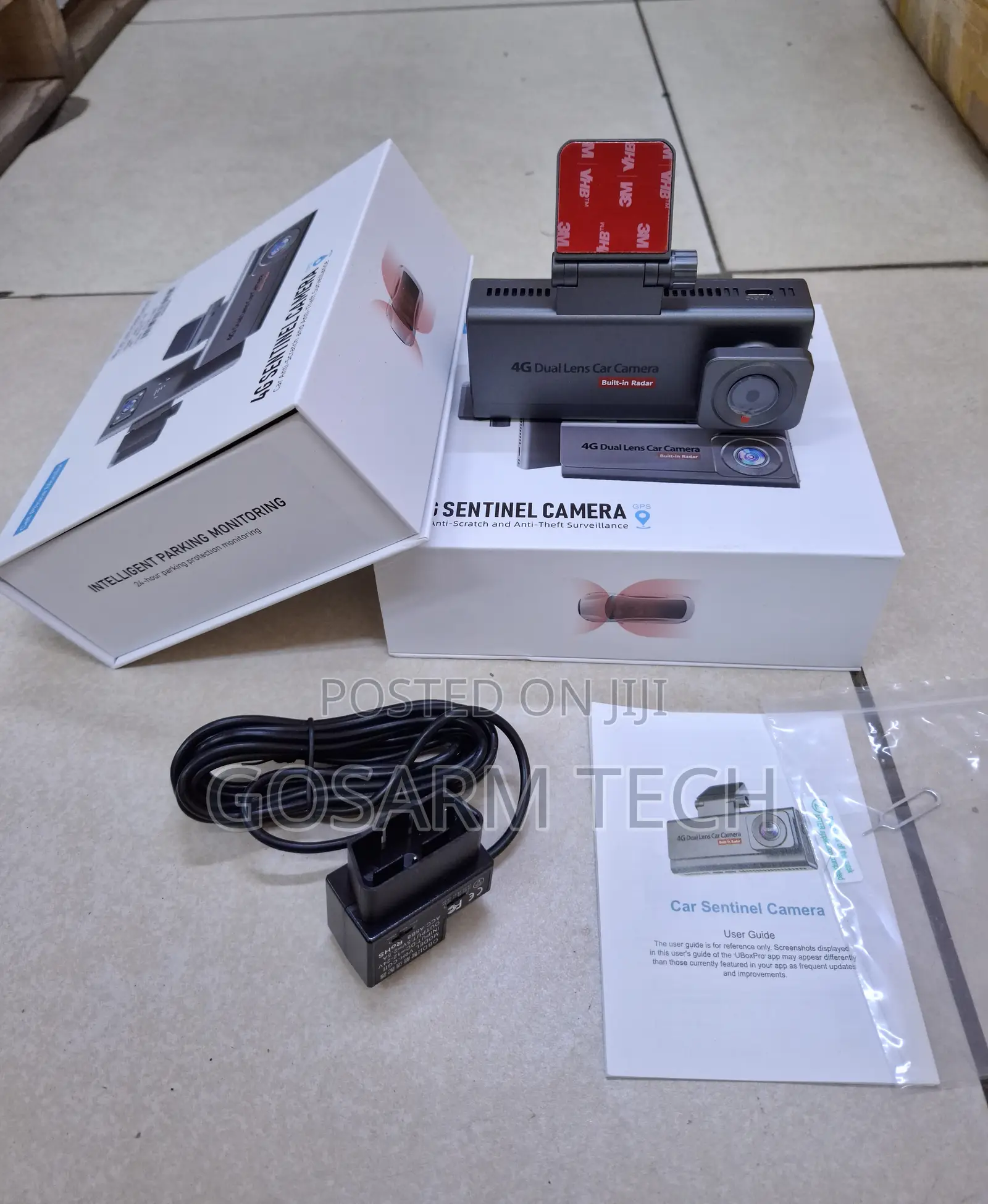 4G Dual Lens Dashcam Front Rear Camera With Real-Time Remote Monitor