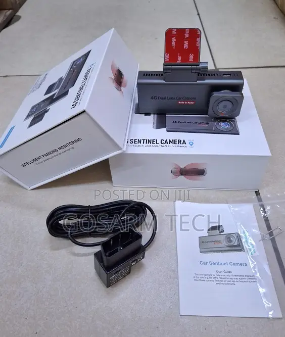 4G Dual Lens Dashcam Front Rear Camera With Real-Time Remote Monitor