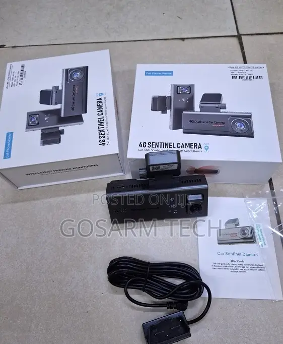 Smart 4G Dashcam Dual Camera Vehicle Real-Time Monitor System