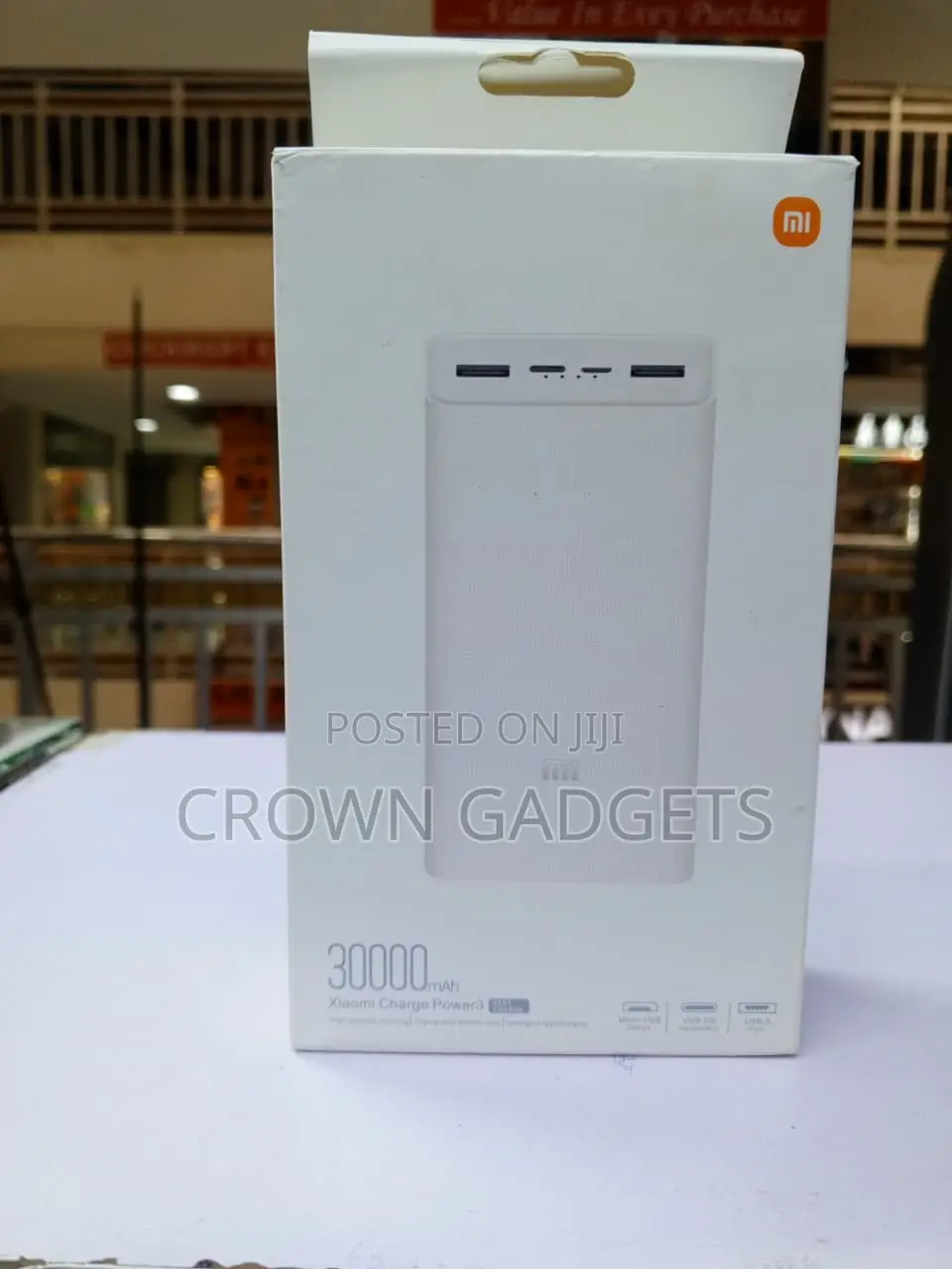 Mi 30,000mAh Power Bank Fast Charging Portable Charger