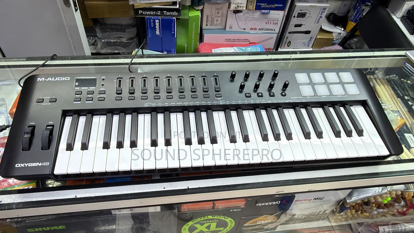 M-Audio 49key Oxygen Pro 49 Midi Controller