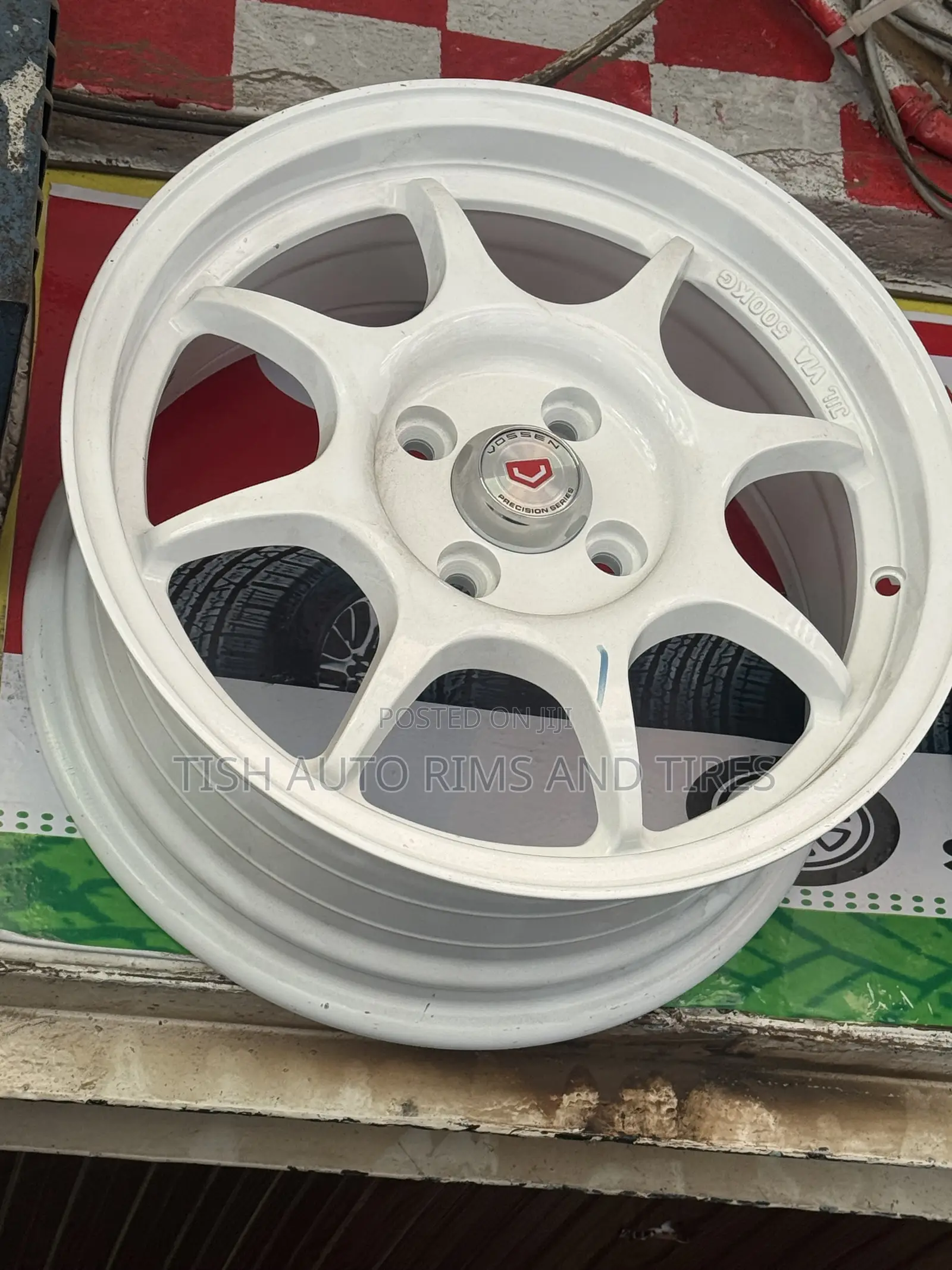 White Rims Size 15 Inch Rims Set