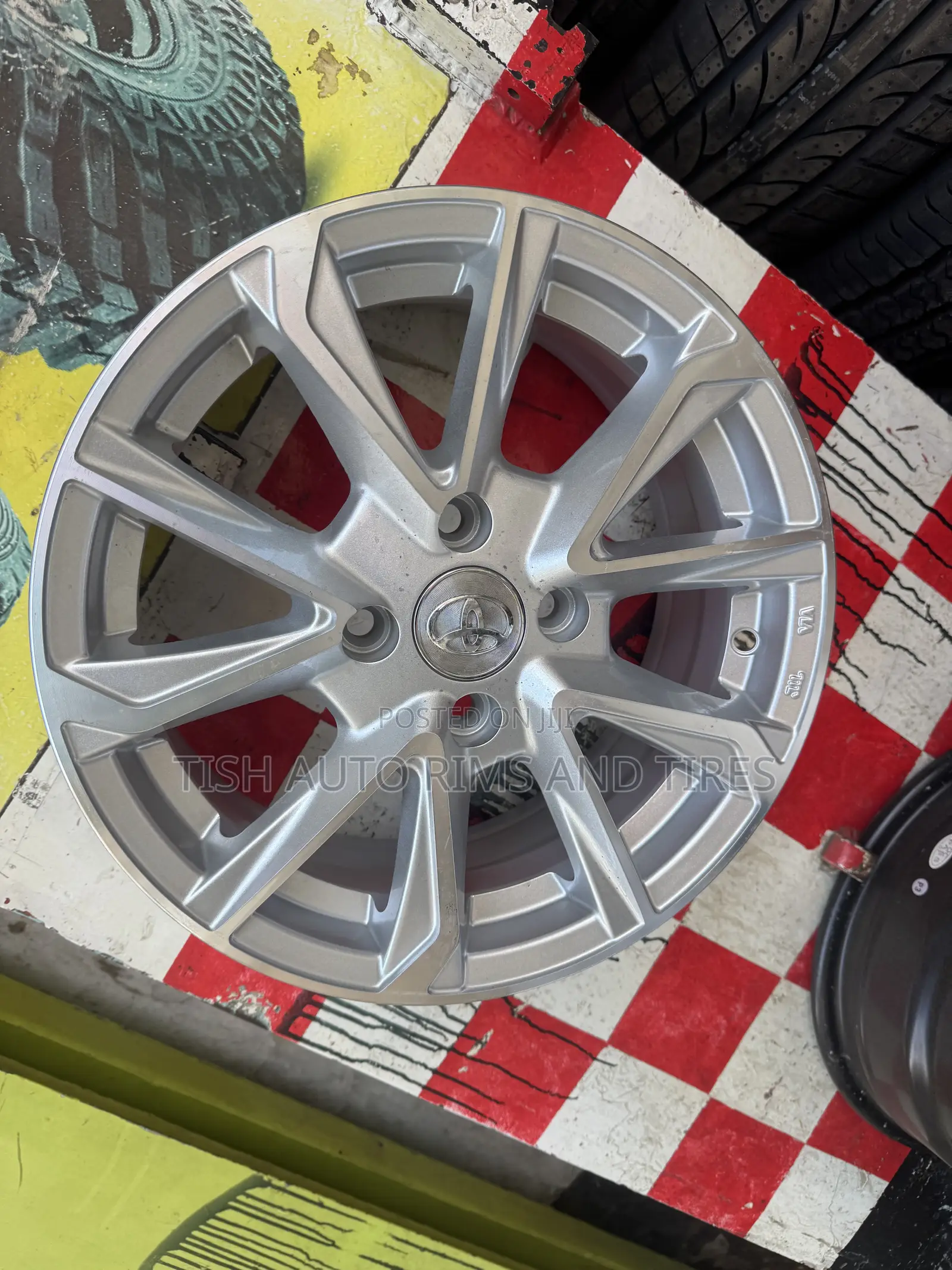 White Rims Size 15 Inch Rims Set