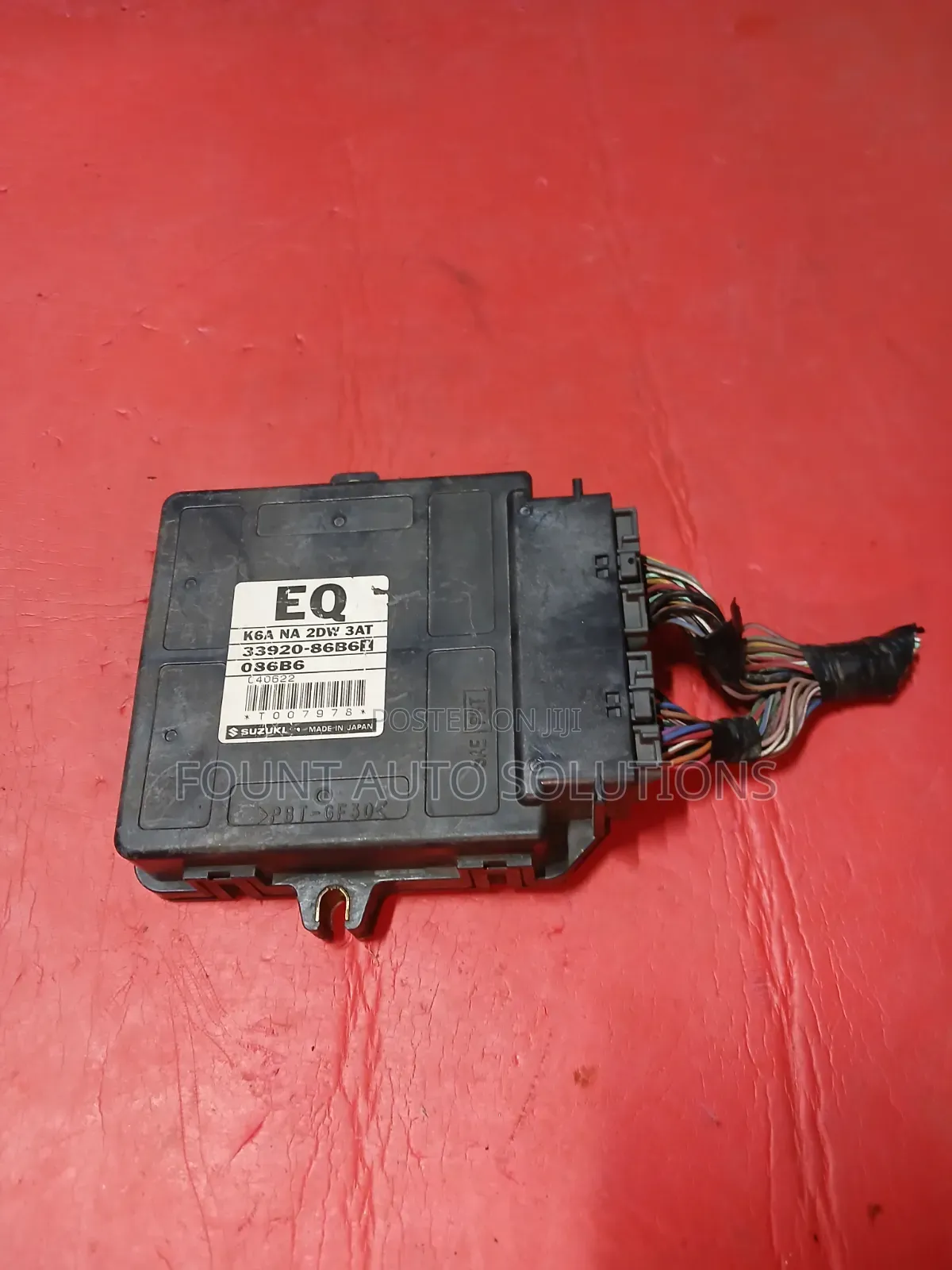 Engine Control Unit Suzuki Alto 2004