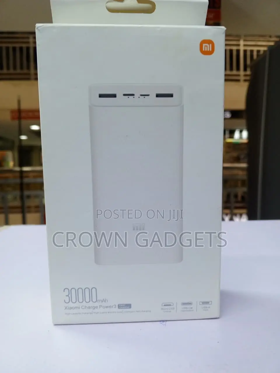 Mi 30,000mAh High Capacity Power Bank for Phones
