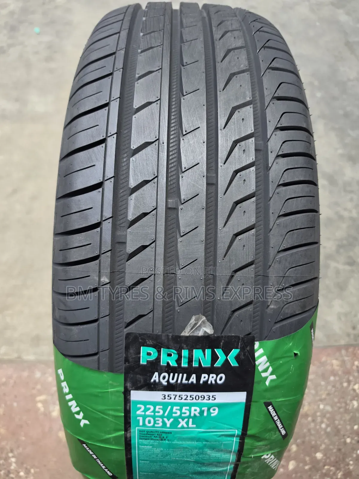 225 /55 R19 Prinx Tires (Xl)