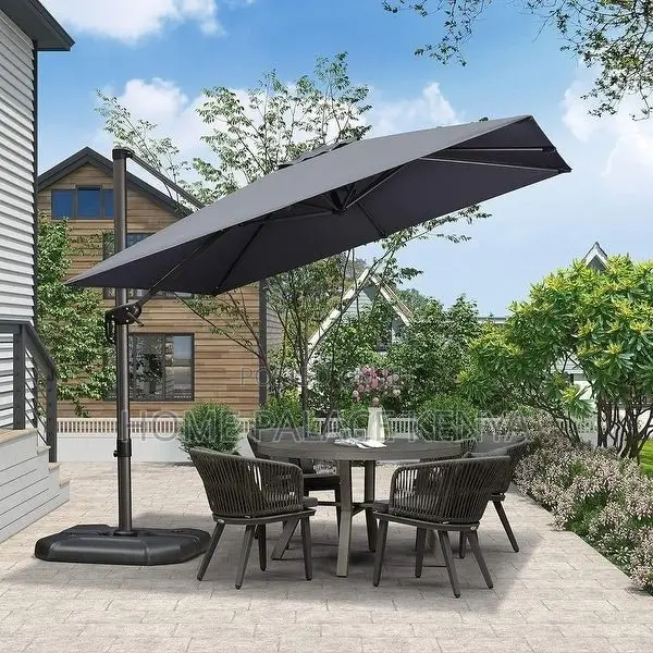 Outdoor Umbrella; Premium Patio Garden Umbrella for Outdoor Seats