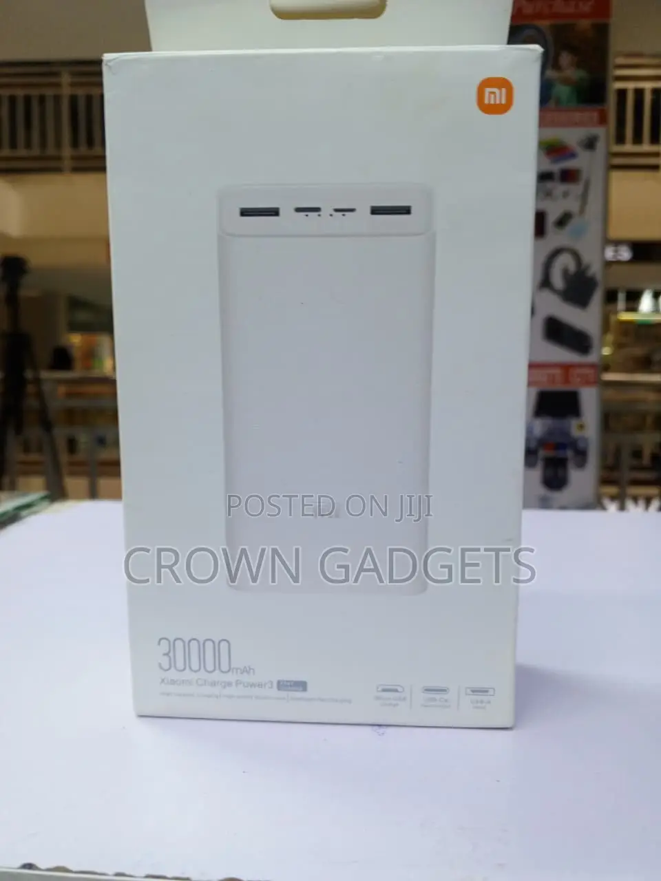 Mi 30000mAh Fast Charging Power Bank Portable Charger