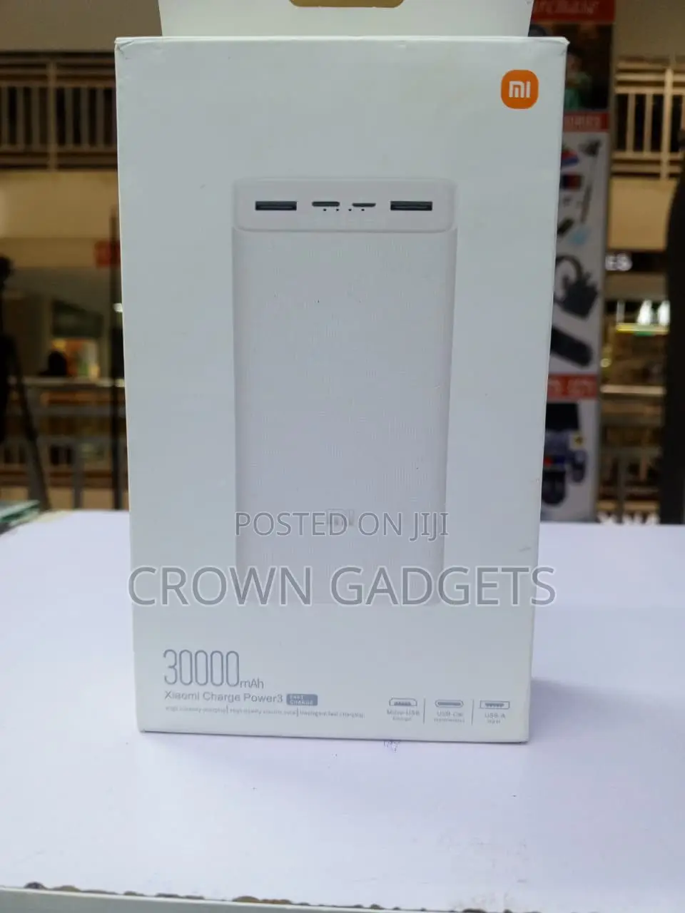 Mi 30000mAh Fast Charging Power Bank Portable Charger
