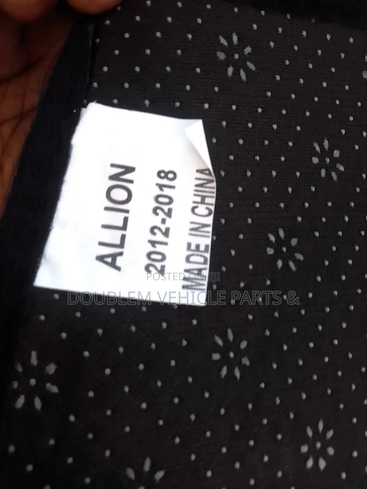 Customised Dashboard Cover/Mat Toyota Allion 2012-2018 UV Protection